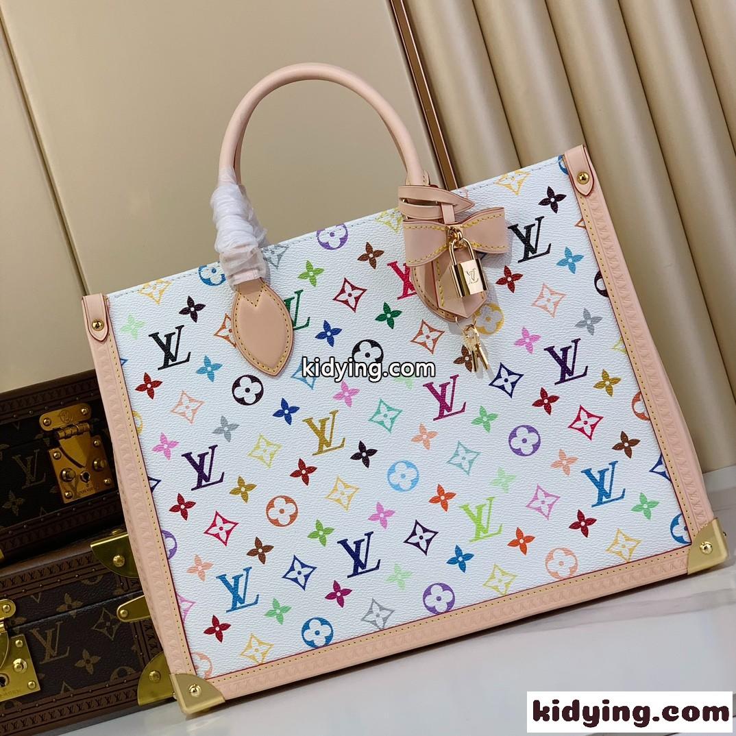コラボ限定品 LV × TM オンザゴー・トランク MM スーパーコピー M13079-2