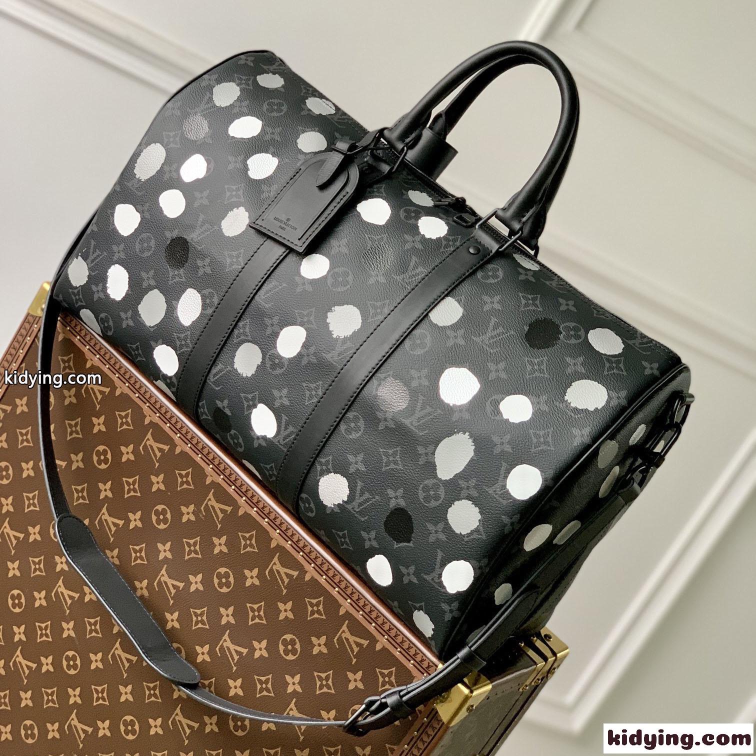 M46400 LV × YK キーポル・バンドリエール 45 ルイ・ヴィトン バッグ コピー メンズ ボストンバッグ-0