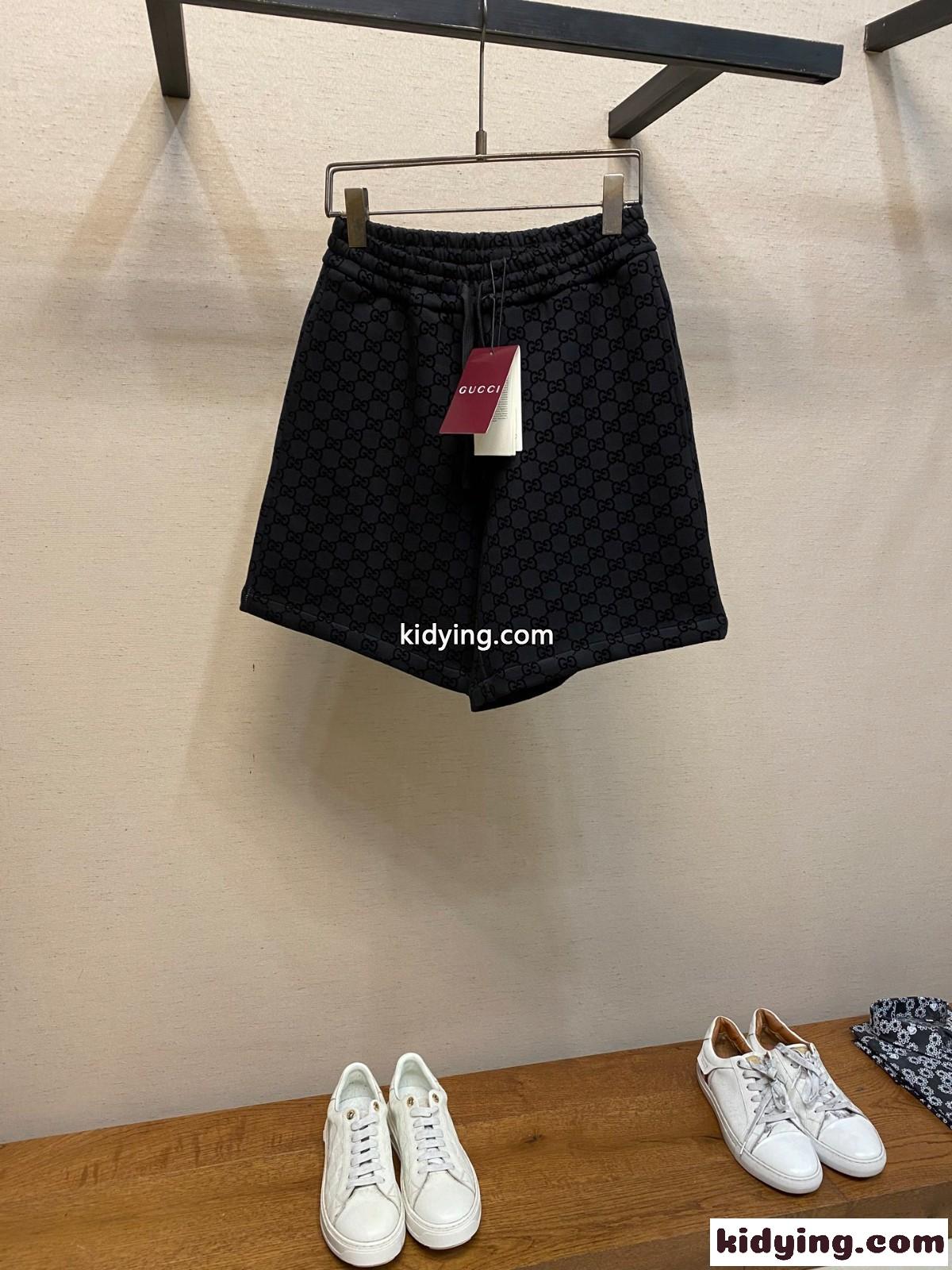 プリント ジャージー バスケットボール ショートパンツ グッチ パンツ コピー メンズ-2