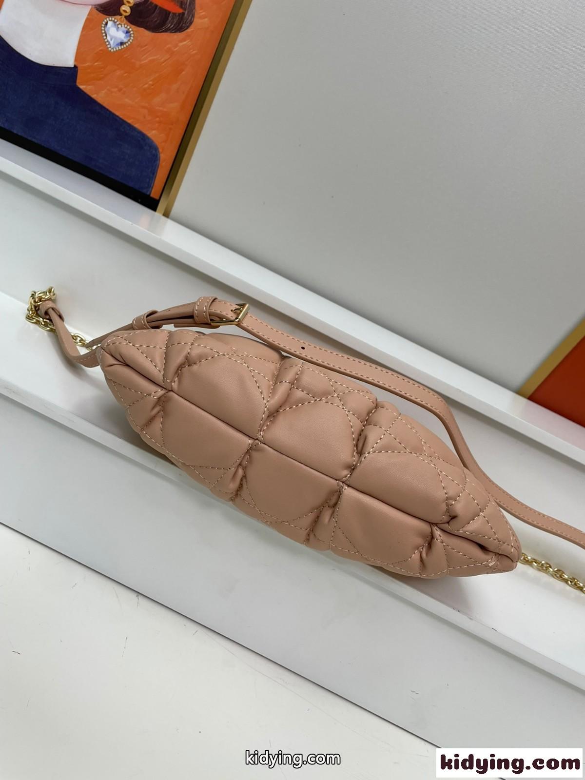 DIOR AMMI スモール バッグ クリスチャン・ディオール バッグ コピー ショルダーバッグ ピンク-3