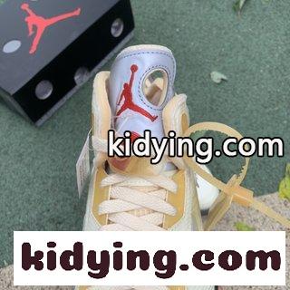 ​特給版LJR製 工場材料Air Jordan 5 X Off-White AJ5 白蝉翼ow連名型 オフホワイト 新作 シューズ コピー-1
