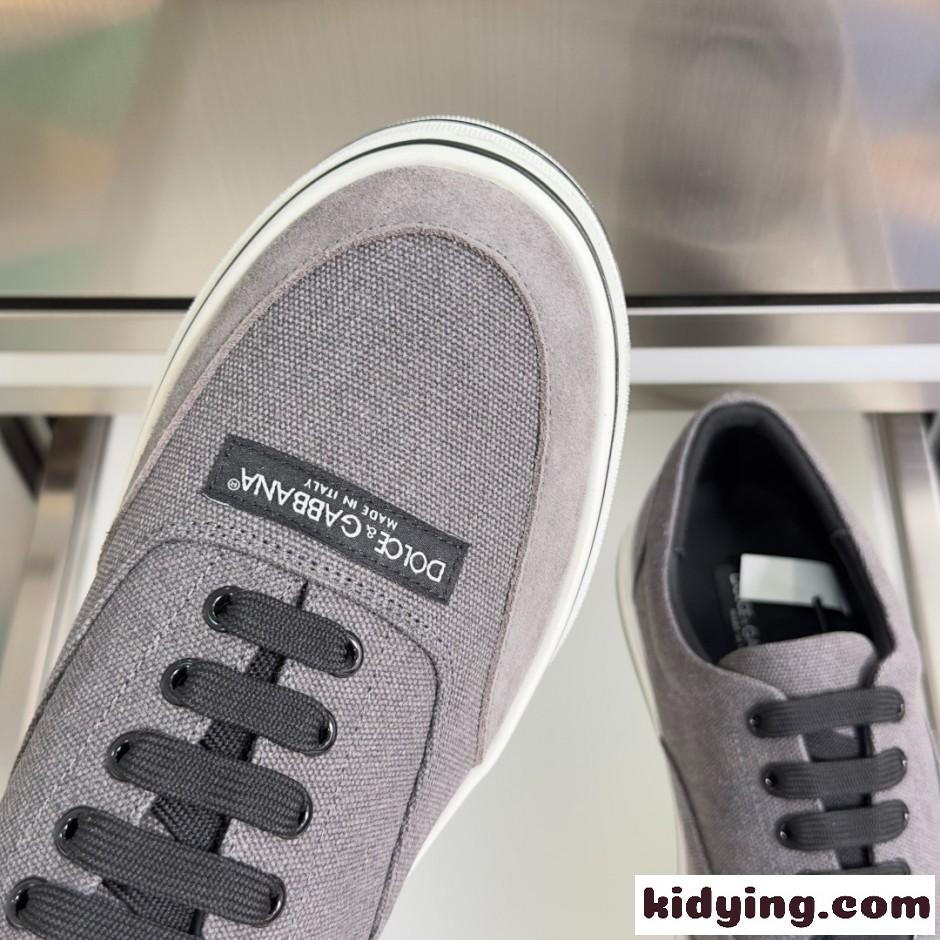 カジュアル 洗練された DG Sailing スニーカー ドルチェ&ガッバーナ スーパーコピー グレー-2