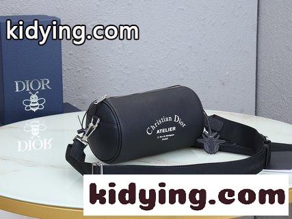 ディオール バッグ メンズコピー ディオールROLLER DIOR OBLIQUEメンズショルダーバッグ/円筒バッグ-4