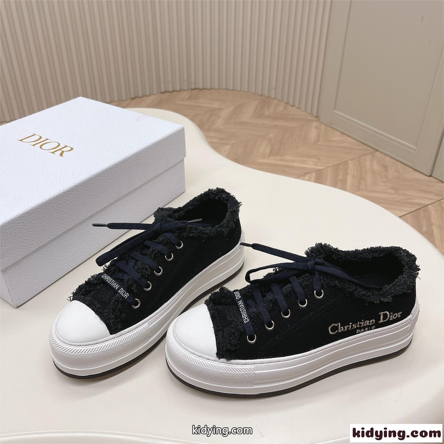 WalknDior プラットフォームスニーカー クリスチャン・ディオール スニーカー コピー ブラック-1