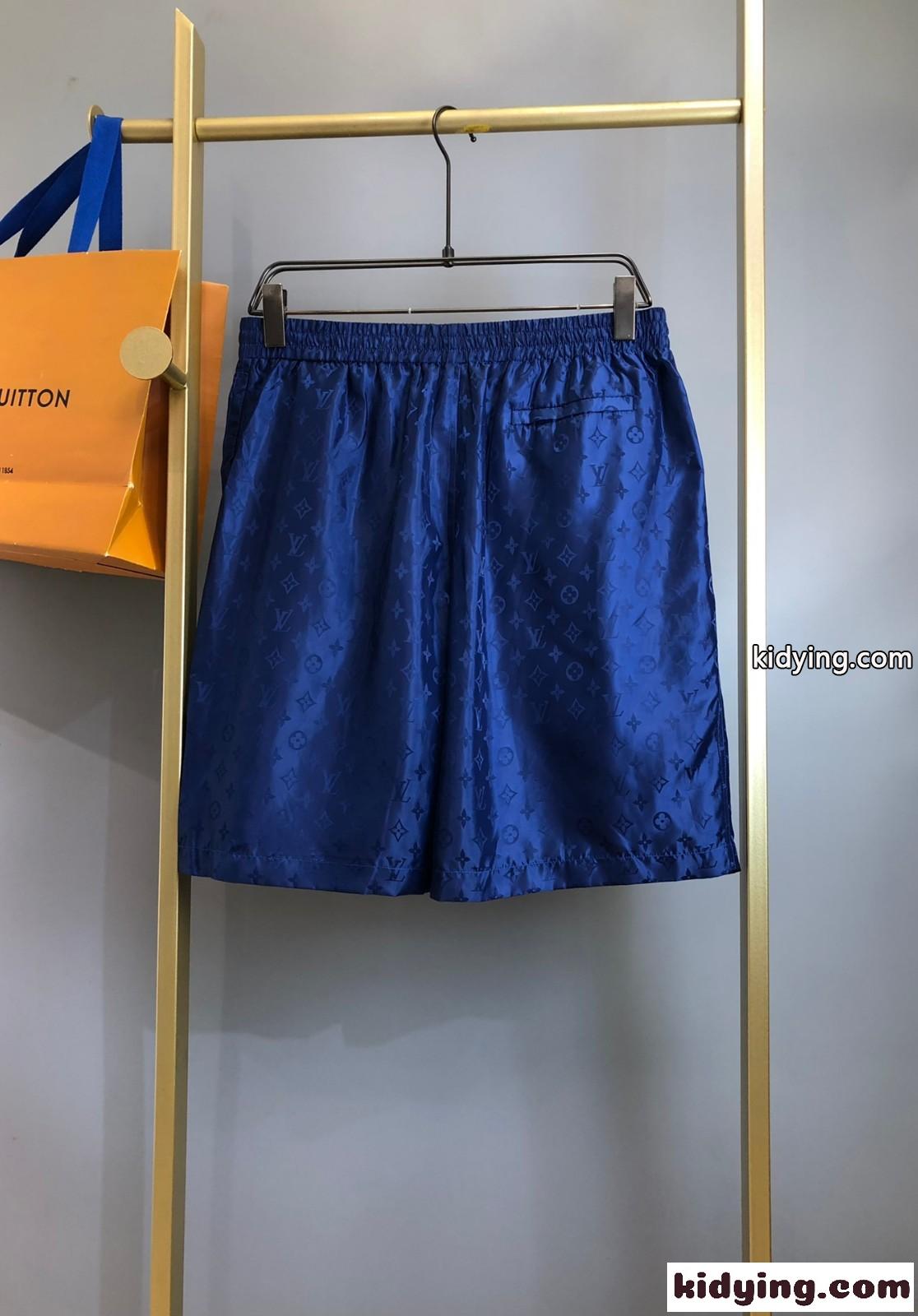 上品 カジュアル LV × YK モノグラム ショーツ ルイ・ヴィトン パンツ コピー メンズ ショートパンツ-1