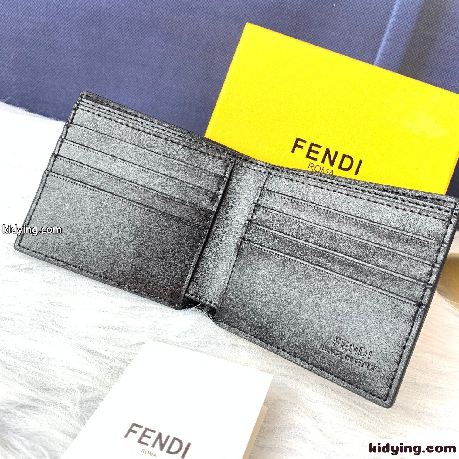 フェンディ ダイアゴナル 財布 スーパーコピー ウォレット 二つ折り財布 定番-3