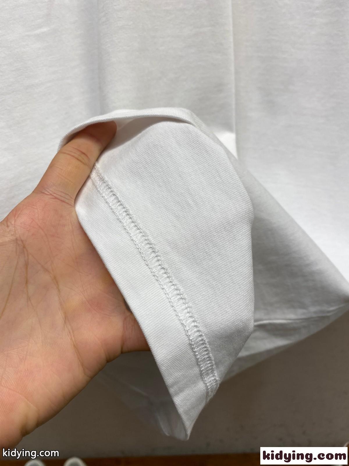 おしゃれ コットンク ルーネック Tシャツ バーバリー 半袖Tシャツ コピー ホワイト-3