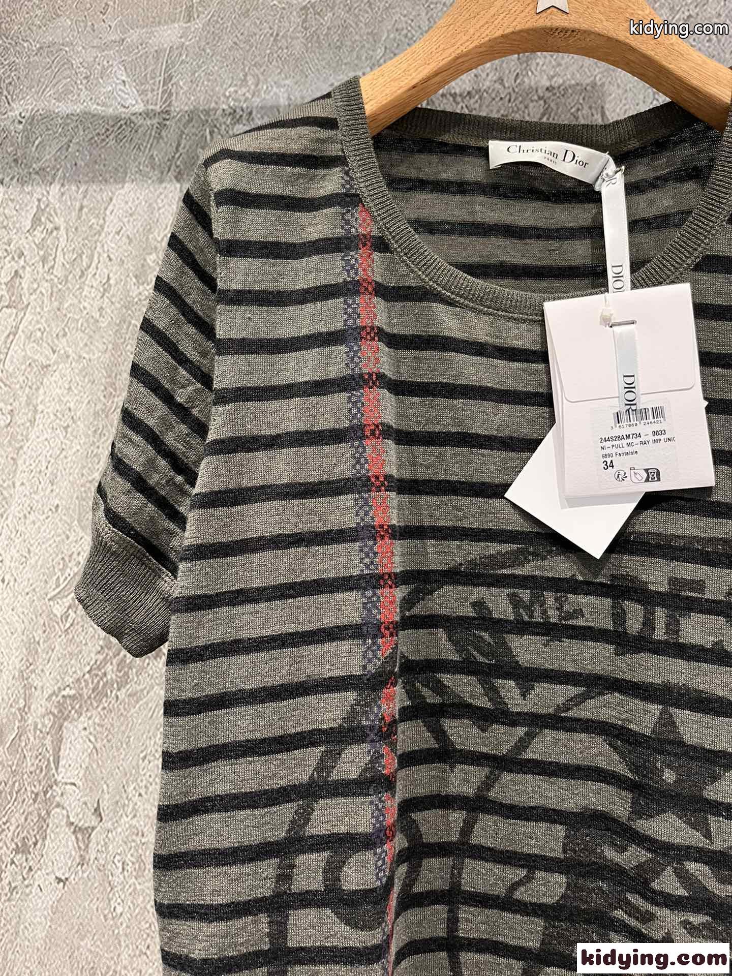 Dior Union ウール・カシミヤ・シルク ニット クリスチャン・ディオール Tシャツ コピー-3