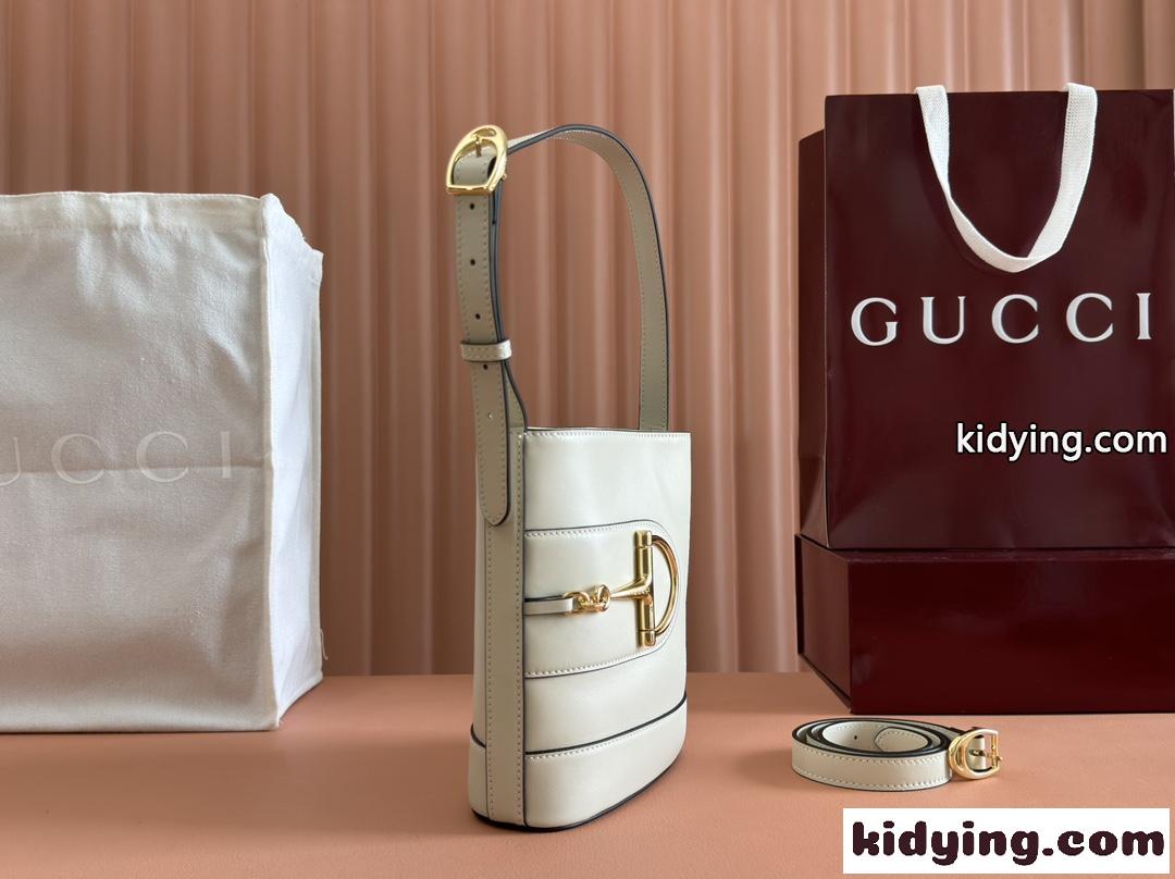 GUCCI 73 スモール バケットバッグ グッチ バッグ スーパーコピー 833665 ホワイト-1