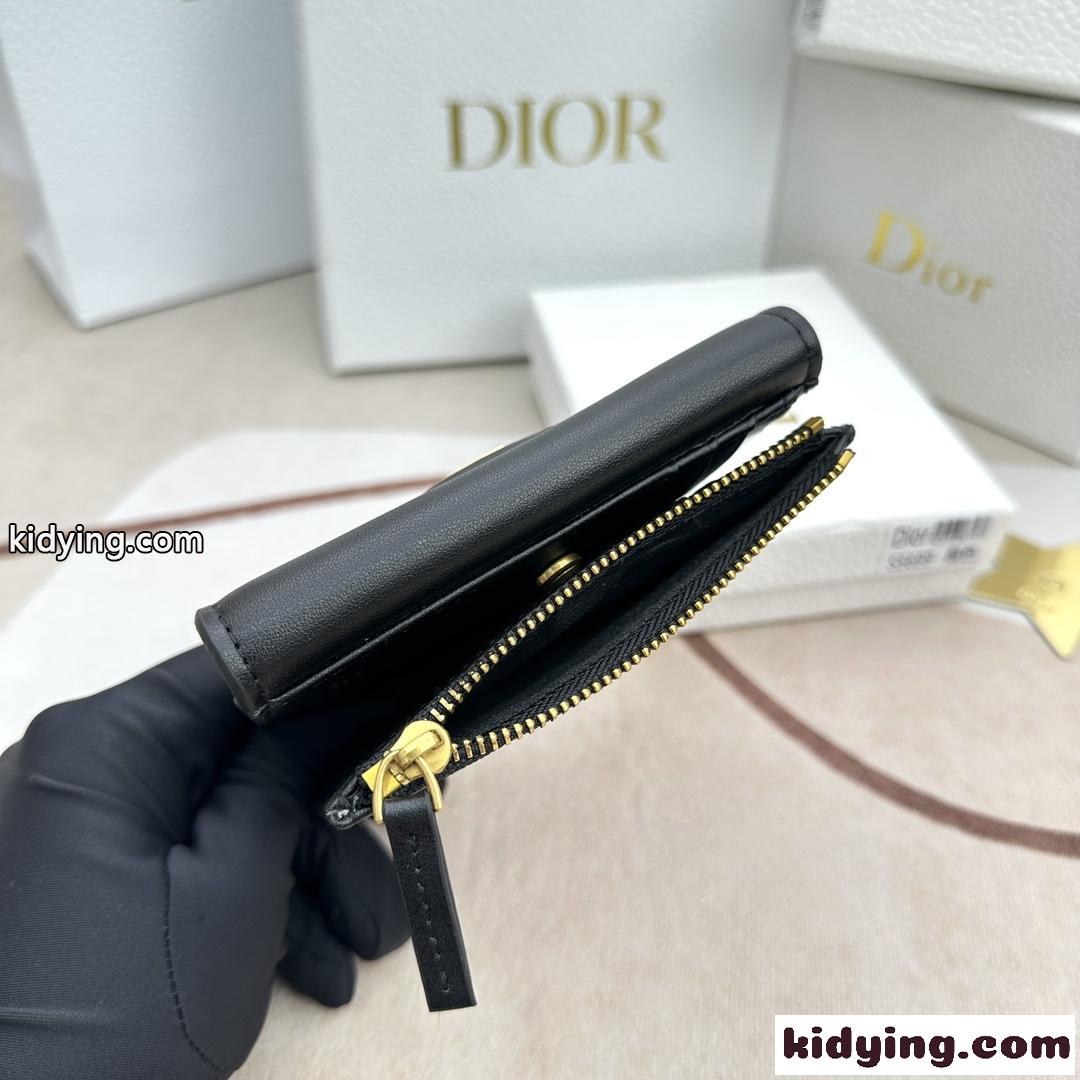 クリスチャン・ディオール 財布 コピー DIOR BOBBY ミニ バイフォールドウォレット-1
