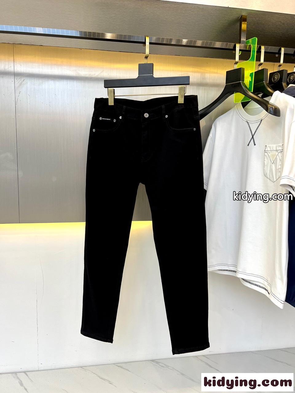 定番 合わせやすい ドルチェ&ガッバーナ ジーンズ コピー デニムパンツ-2