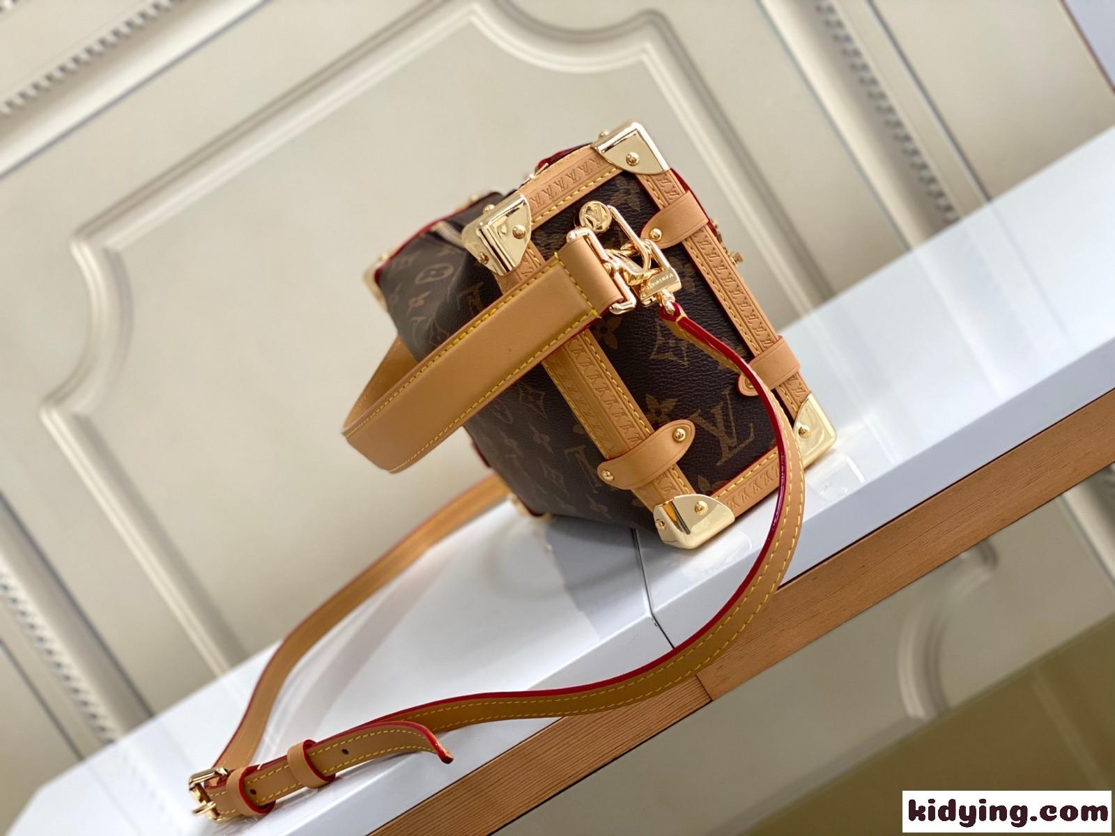人気 モノグラム M46358 サイドトランク ルイ・ヴィトン バッグ コピー ショルダーバッグ-1