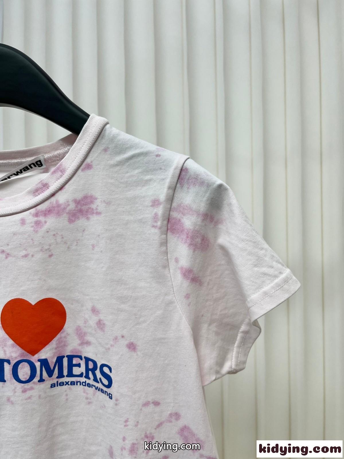 love our customers クロップド tシャツ アレキサンダーワング tシャツ コピー-1