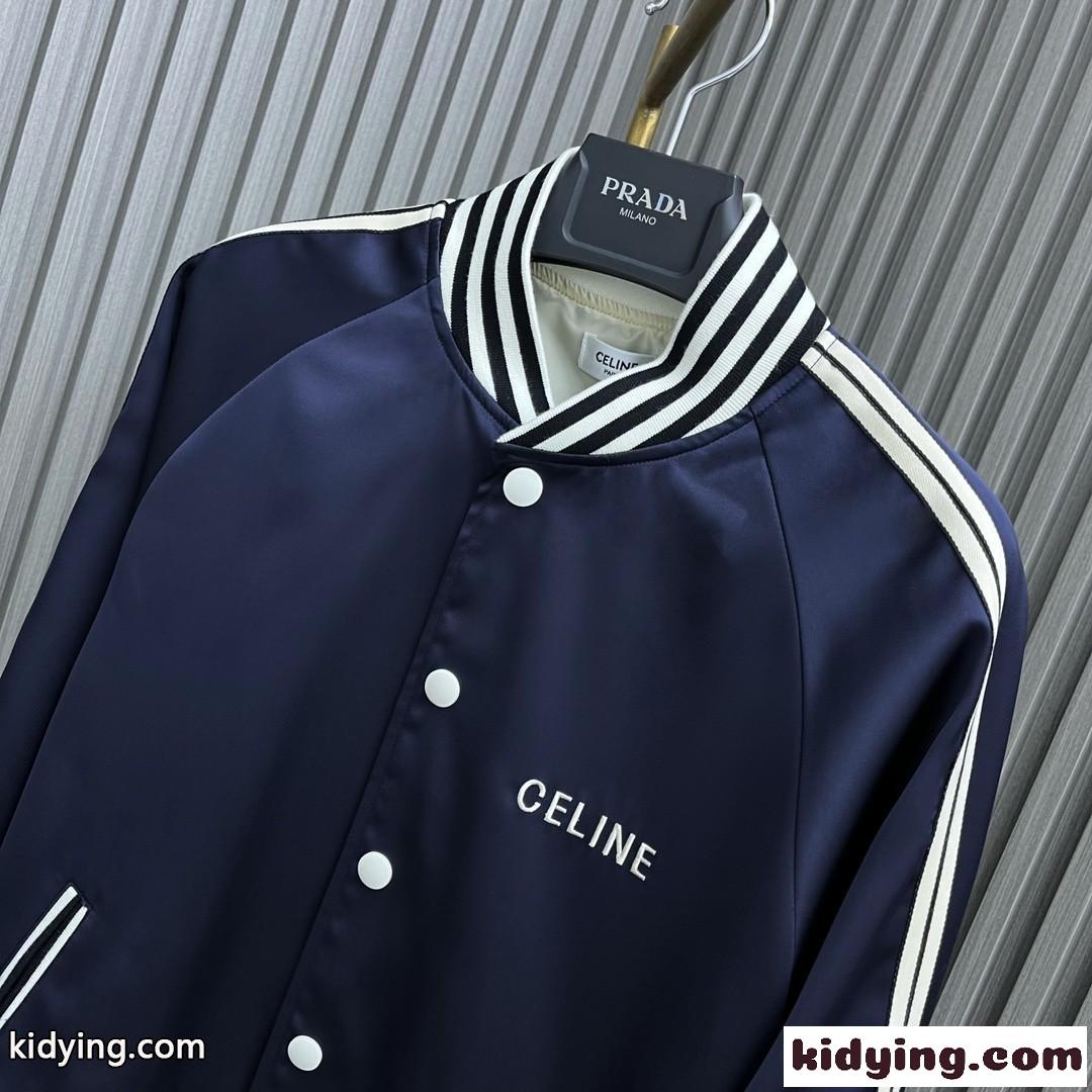 カジュアル 人気 CELINE刺繍 テディジャケット セリーヌ ジャケット コピー ブルゾン-4