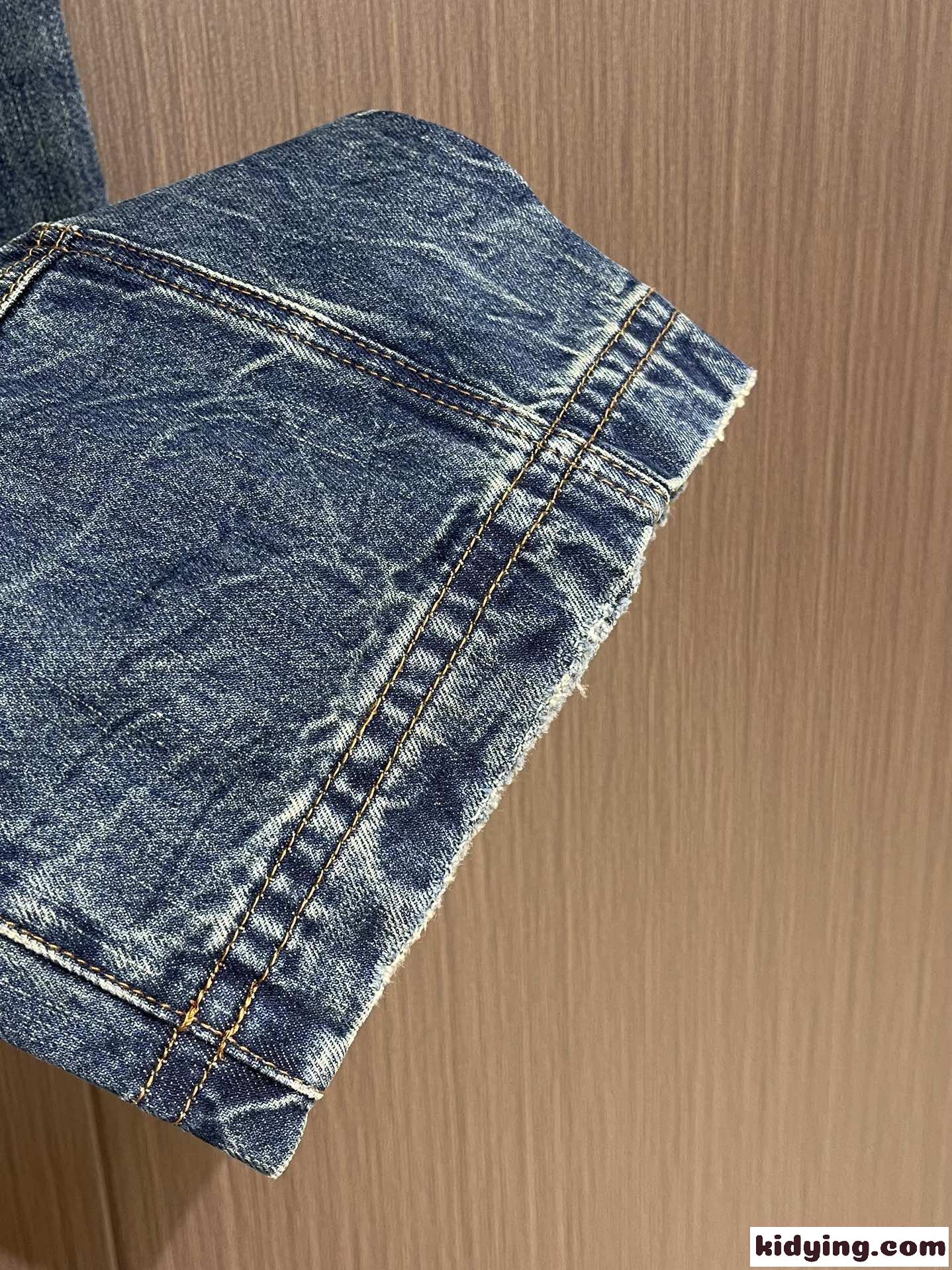 ウォッシュデニムワークウェアパンツ ルイヴィトン パンツ コピー ジーズン-4