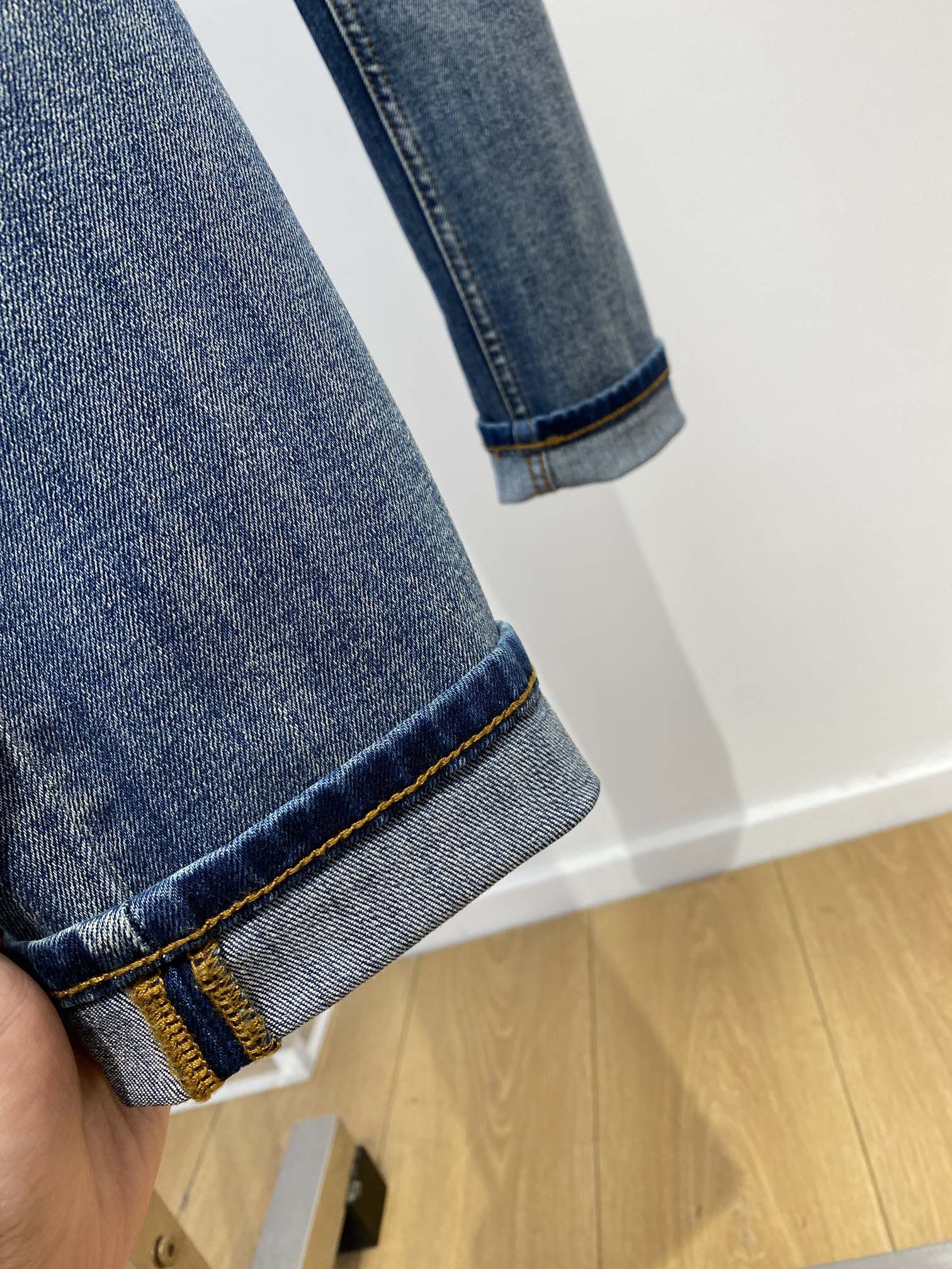 定番 合わせやすい エルメス パンツ コピー メンズ ジーンズ デニムパンツ-4