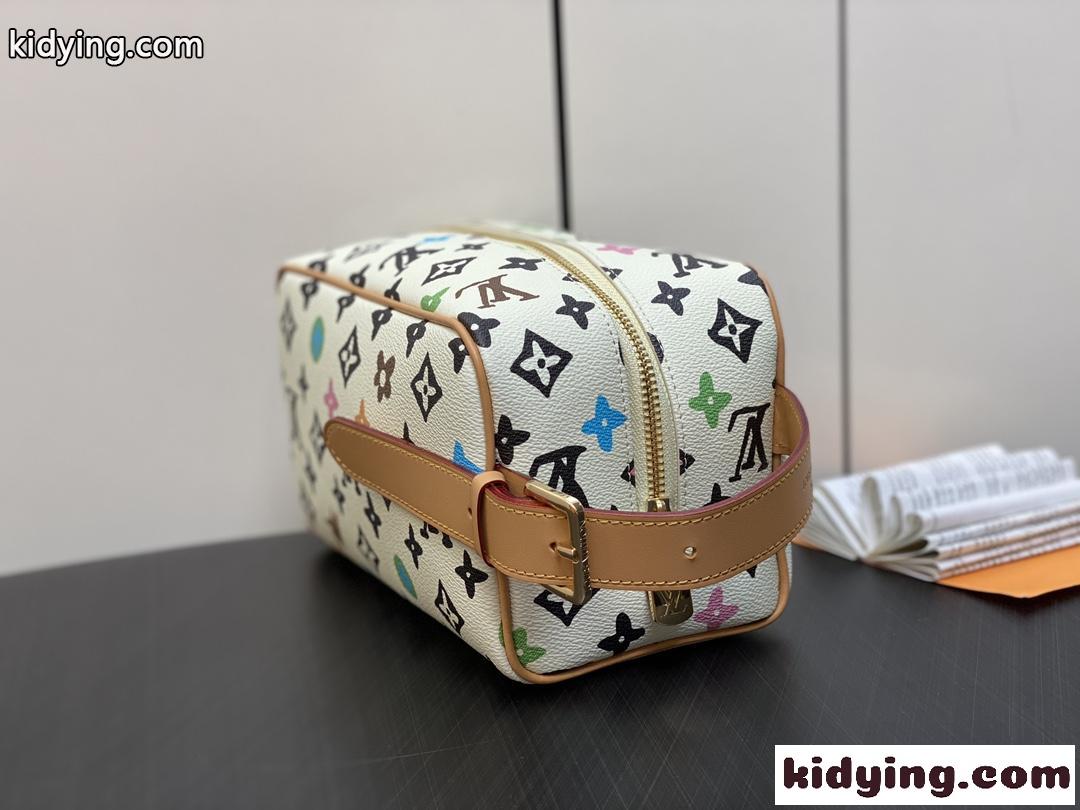 M47069 ロッカー ドップ・キット ルイヴィトン バッグ スーパーコピー クラッチバッグ ホワイト-0