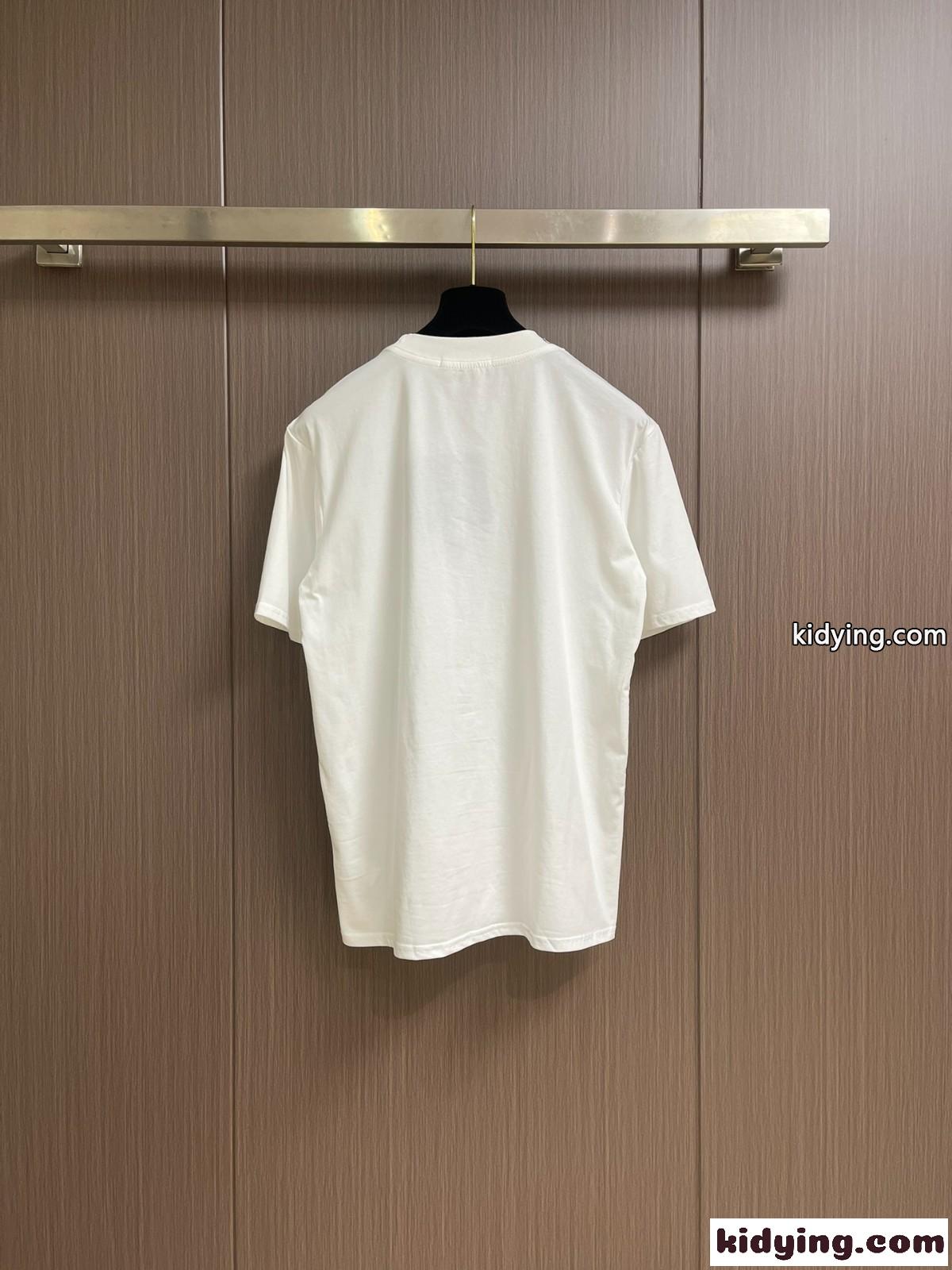 Vespaプリント クルーネック 半袖Tシャツ ドルチェ&ガッバーナ Tシャツ コピー コットン-4