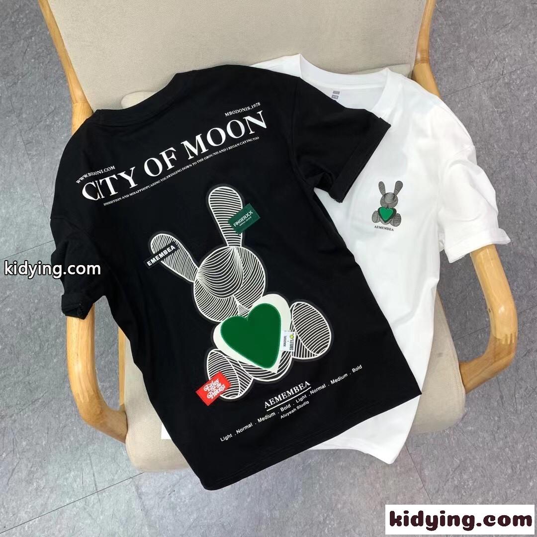 カジュアル おしゃれ クルーネック アルマーニ tシャツ コピー 春夏 定番 メンズ 半袖 トップス-3