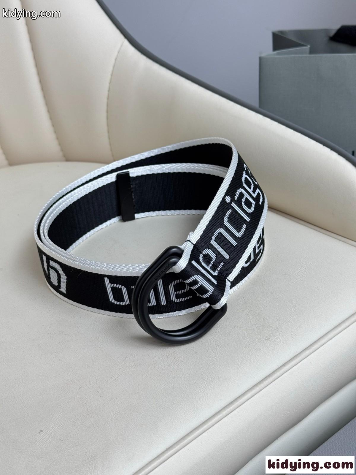ユニセックス 目を引く Dリング スライダーベルト バレンシアガ ベルト コピー 40mm-0