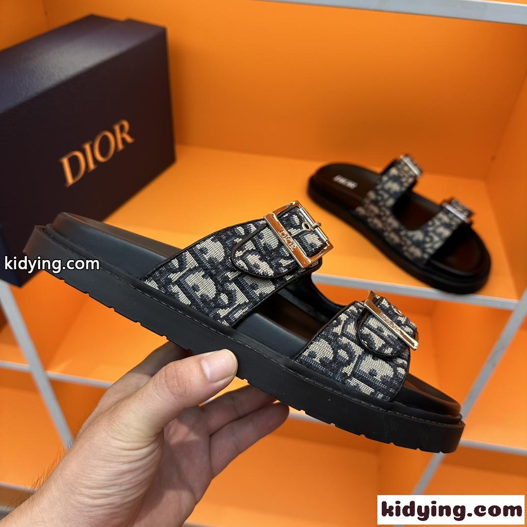 クリスチャン・ディオール サンダル 偽物 メンズ Dior Aqua サンダル-3