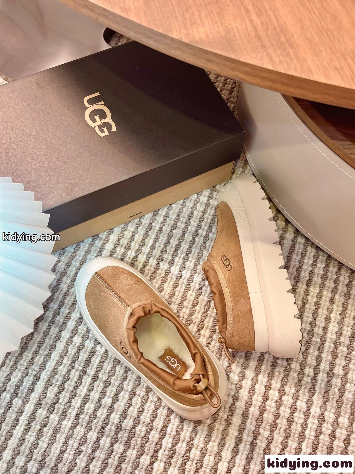 UGG スエード スリッポン アグ スーパーコピー カジュアル レディース メンズ-1