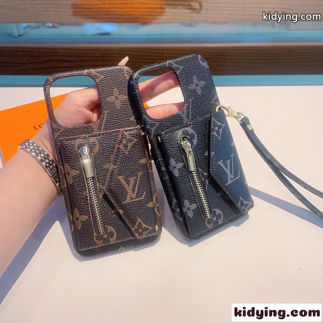 モノグラム柄 ルイ・ヴィトン アイフォンケース コピー カード収納 スマホケース-4