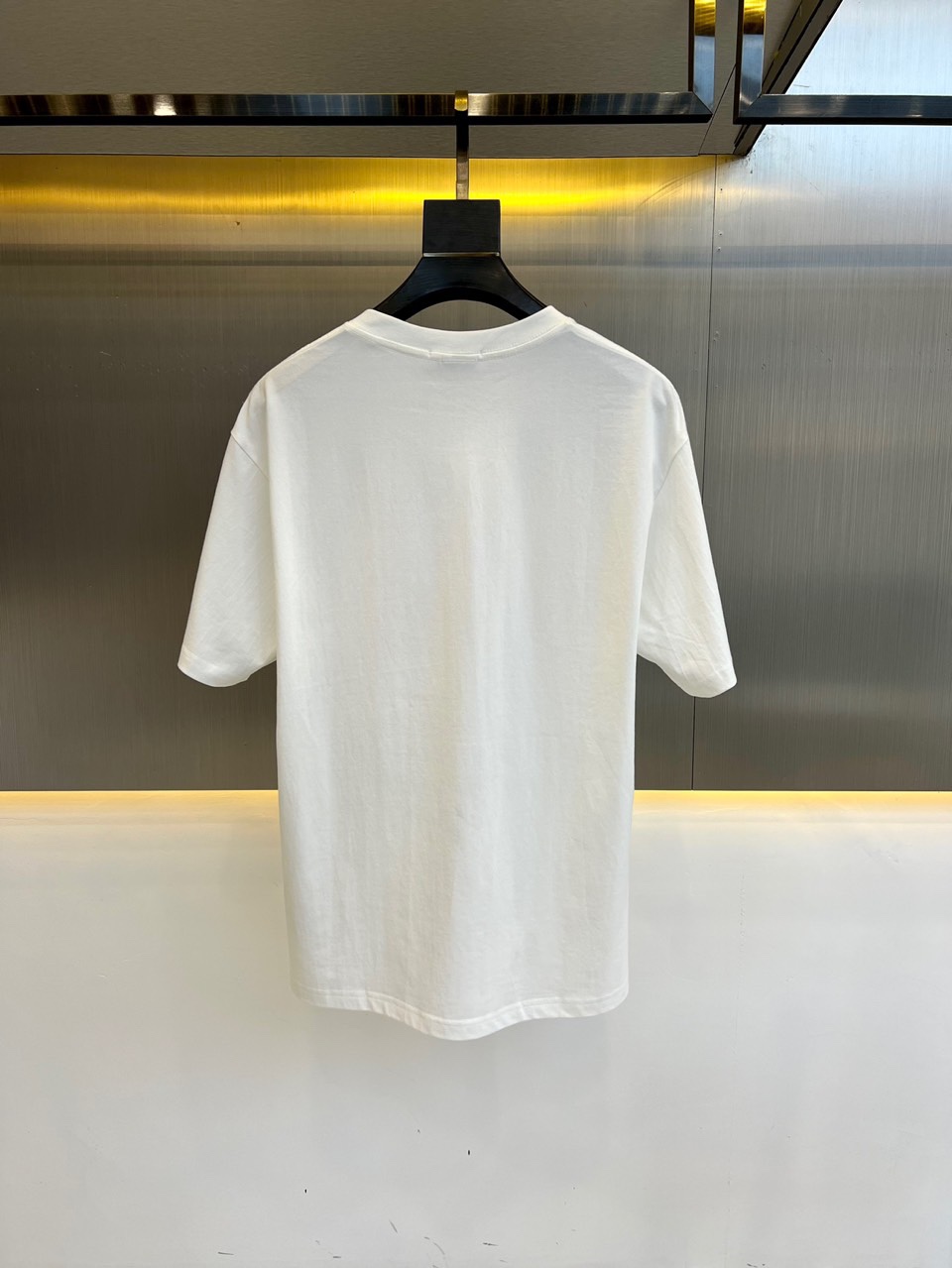 ヴァレンティノ サーフプリント コットン Tシャツ コピー メンズ トップス ホワイト-4