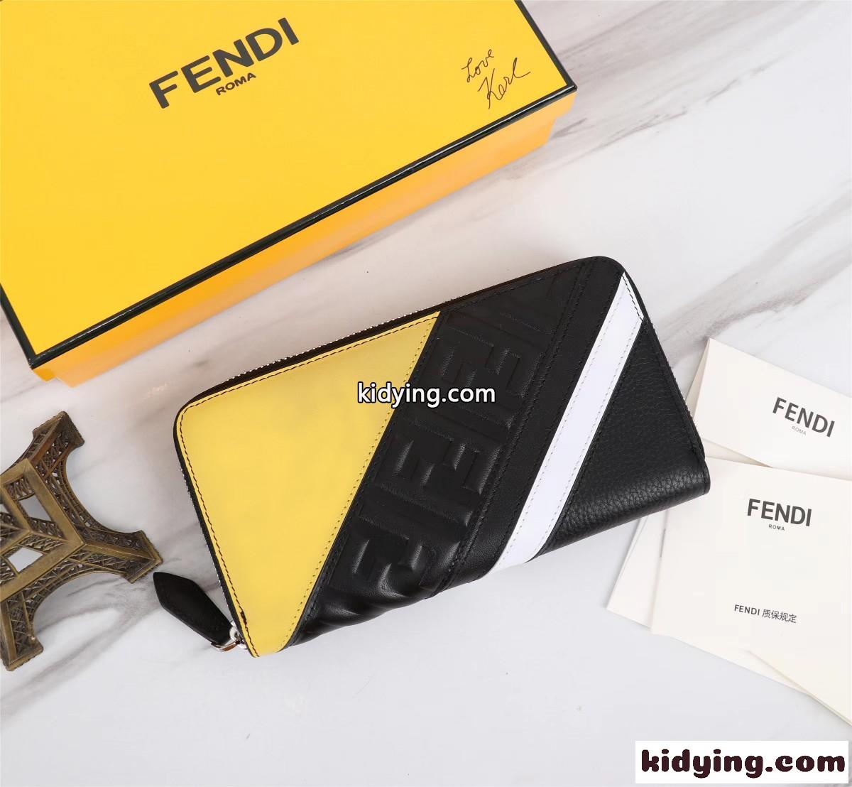 ジップアラウンド財布 ウォレット フェンディ 財布 コピー 長財布-4