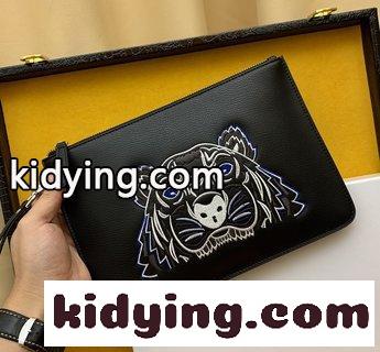 KENZO ケゾン ヨーロッパコーナーが最新発売されました ケンゾー バッグコピー 美しい刺繍の頭のロゴ 個性的です-0
