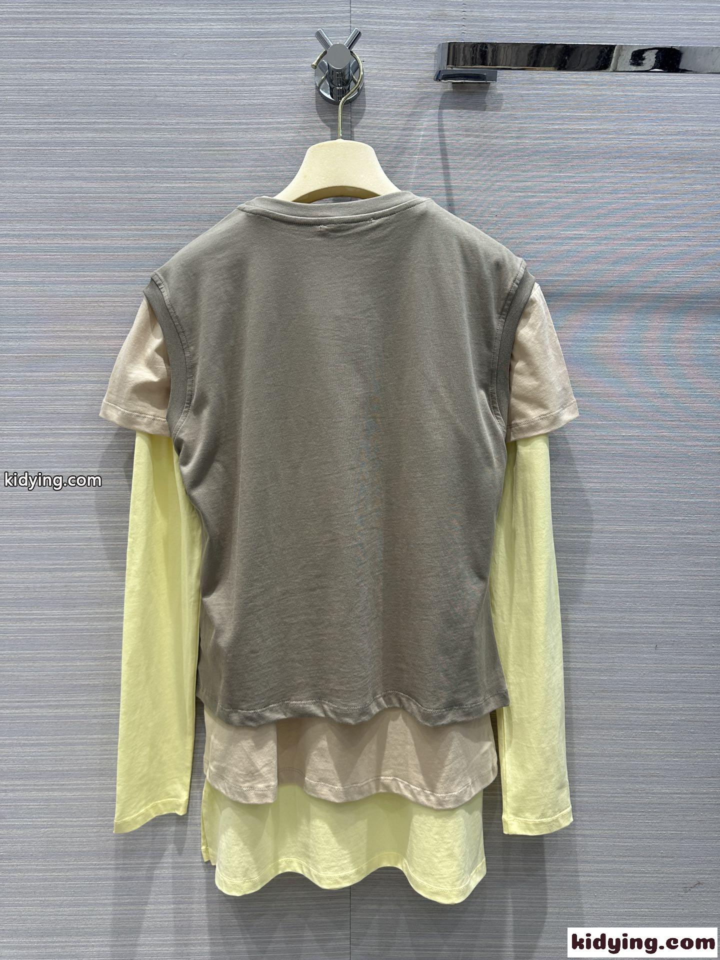 ミュウミュウ Tシャツ コピー 人気 おしゃれ ジャージー Tシャツ 3枚セット-5