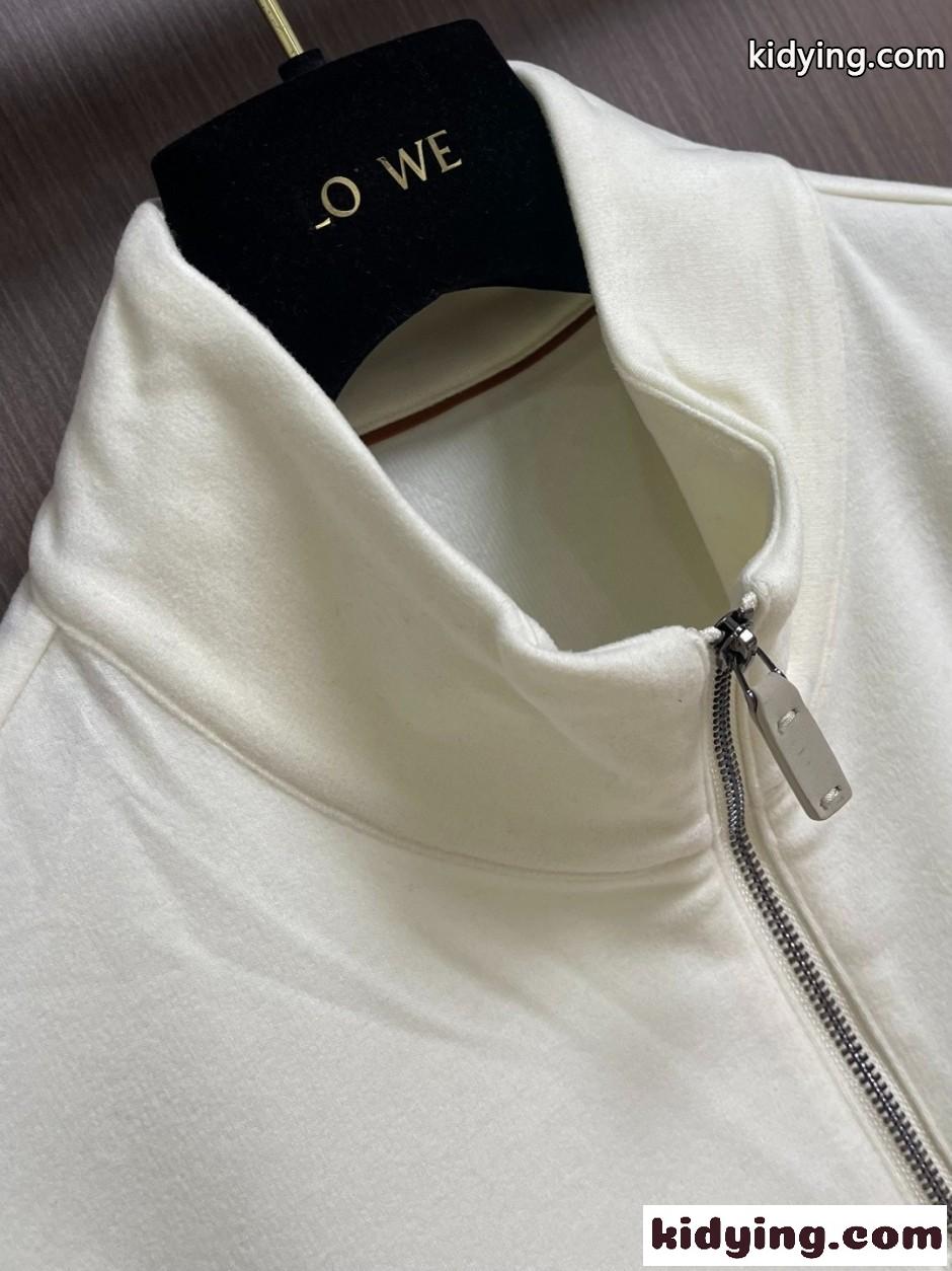 エルメネジルド・ゼニア Tシャツ 偽物 大人 洗練された ハーフジップトップス-2