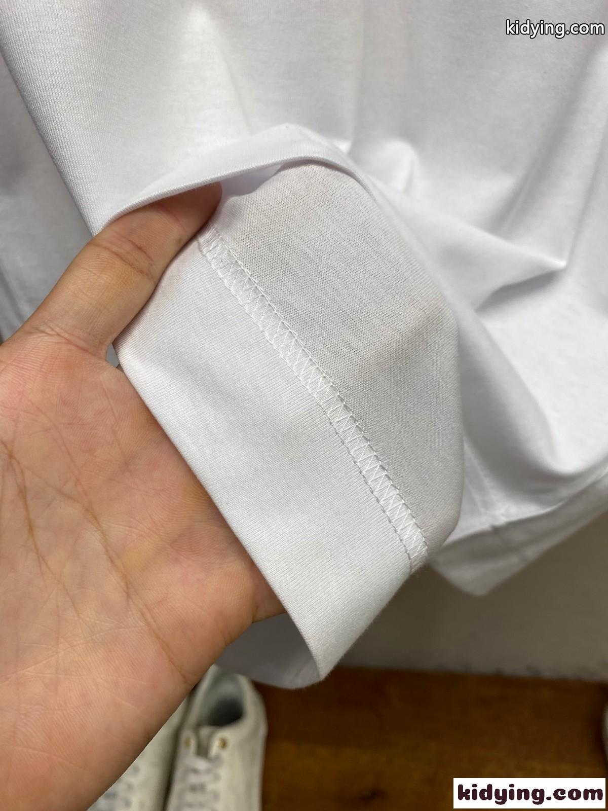 シンプル ロゴ プリント クルーネック ジバンシィ Tシャツ コピー 半袖 トップス-3