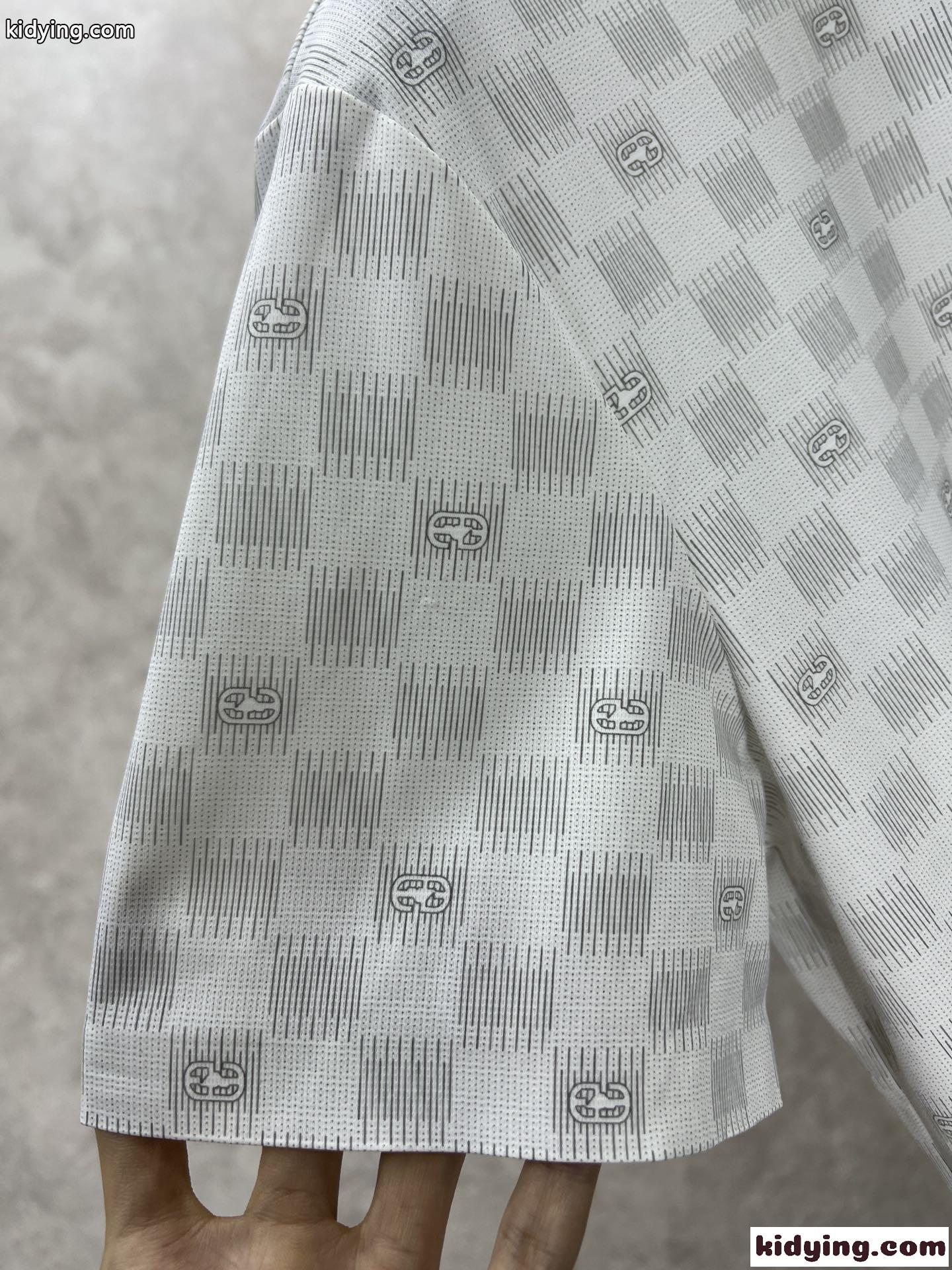 アルマーニ 半袖Tシャツ コピー 春夏 メンズ アイスシルク ポロシャツ ホワイト-3