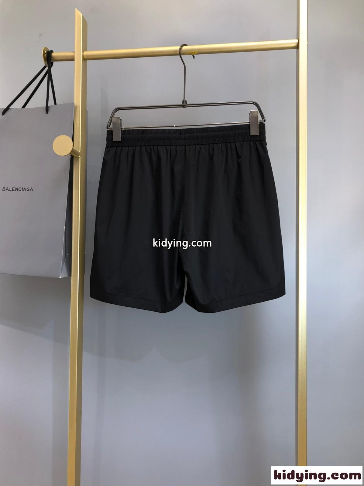 カジュアル Paris ロゴ刺繍 ショーツ バレンシアガ パンツ コピー ショートパンツ-1