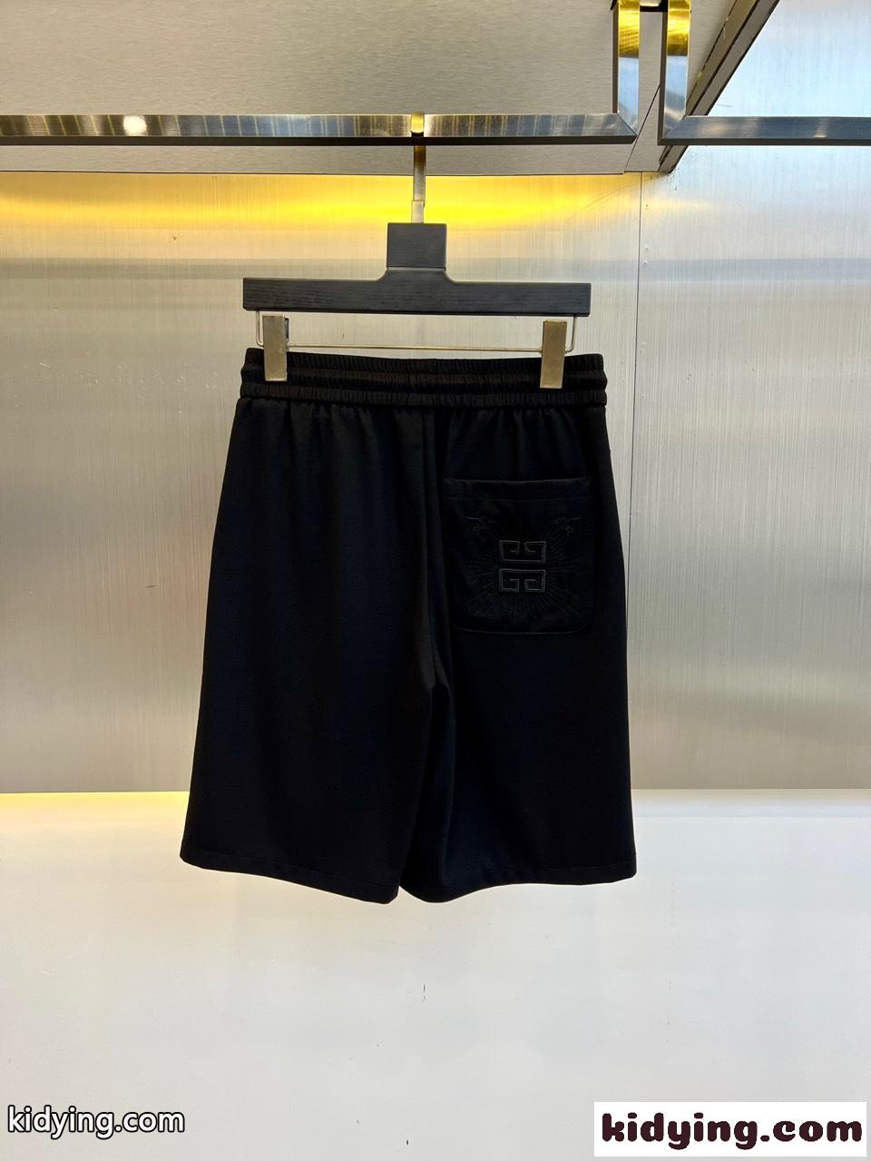春夏 カジュアル 定番 合わせやすい ショートパンツ ジバンシィ パンツ 偽物 ブラック-2