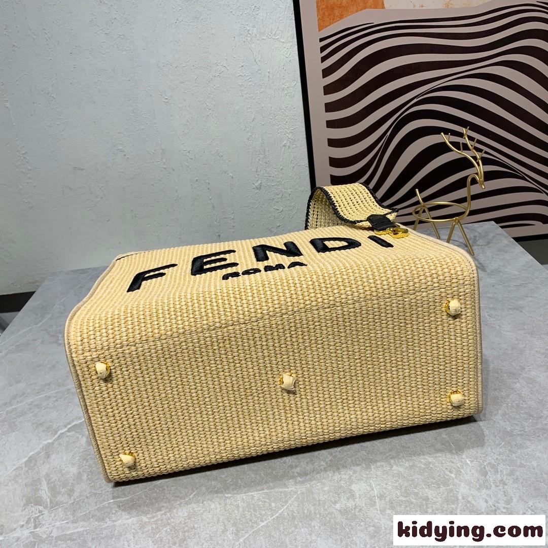 人気 フェンディ サンシャイン ミディアム フェンディ バッグ コピー レディース トートバッグ-3