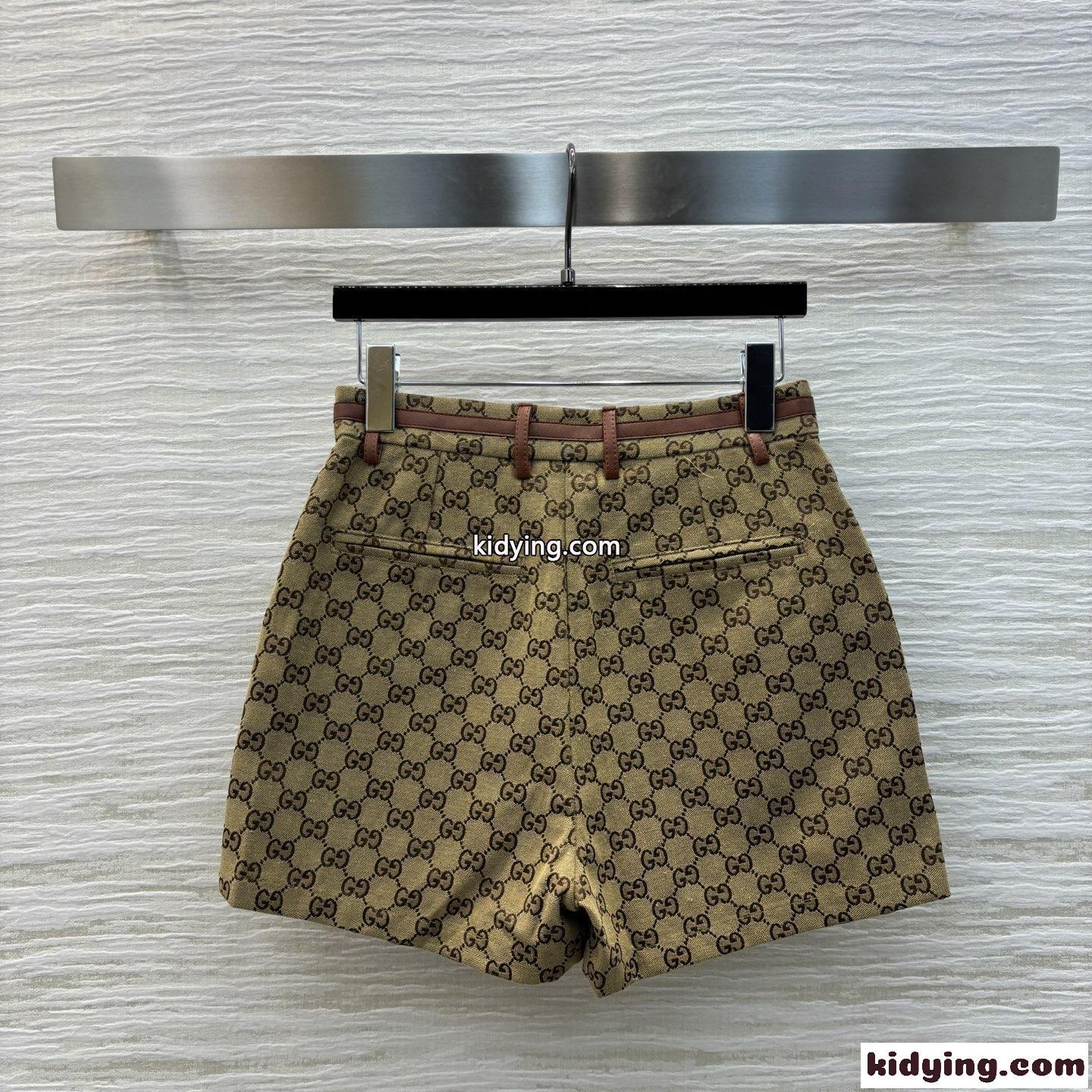 ホースビット GGキャンバス ショートパンツ グッチ パンツ コピー レディース-3