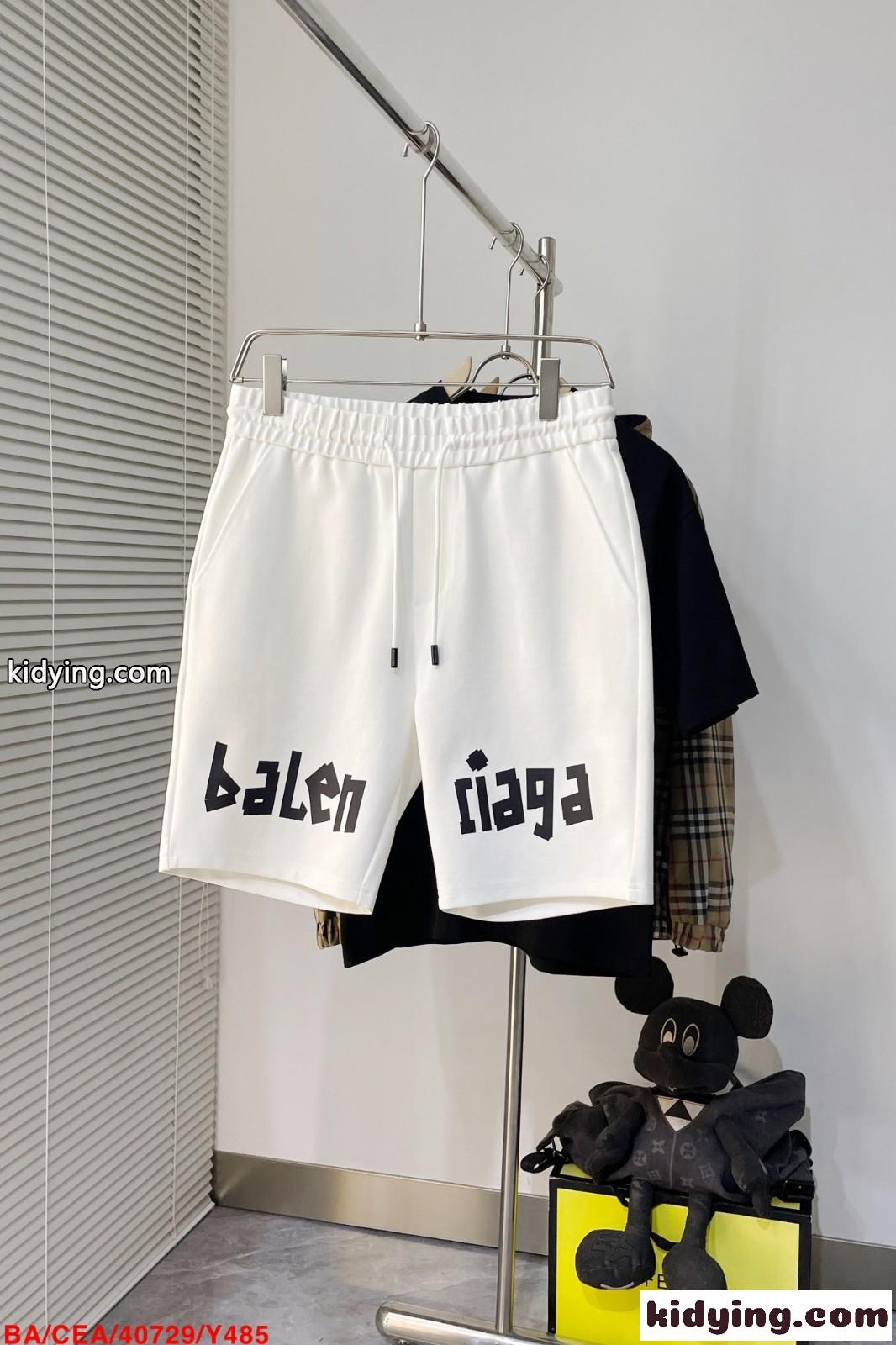 4色可選 定番 快適 ロゴ バレンシアガ パンツ コピー メンズ ショートパンツ-0