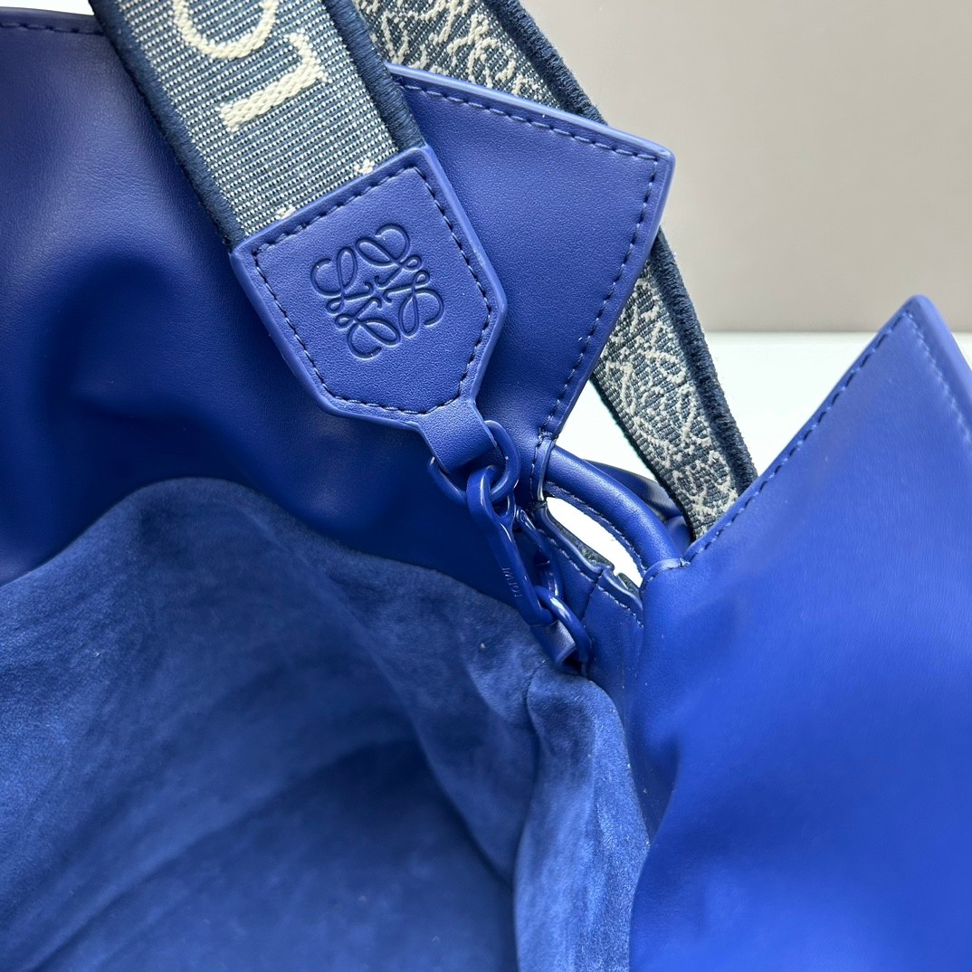 LOEWE フラメンコクラッチ ロエベ バッグ コピー ショルダーバッグ ブルー-4