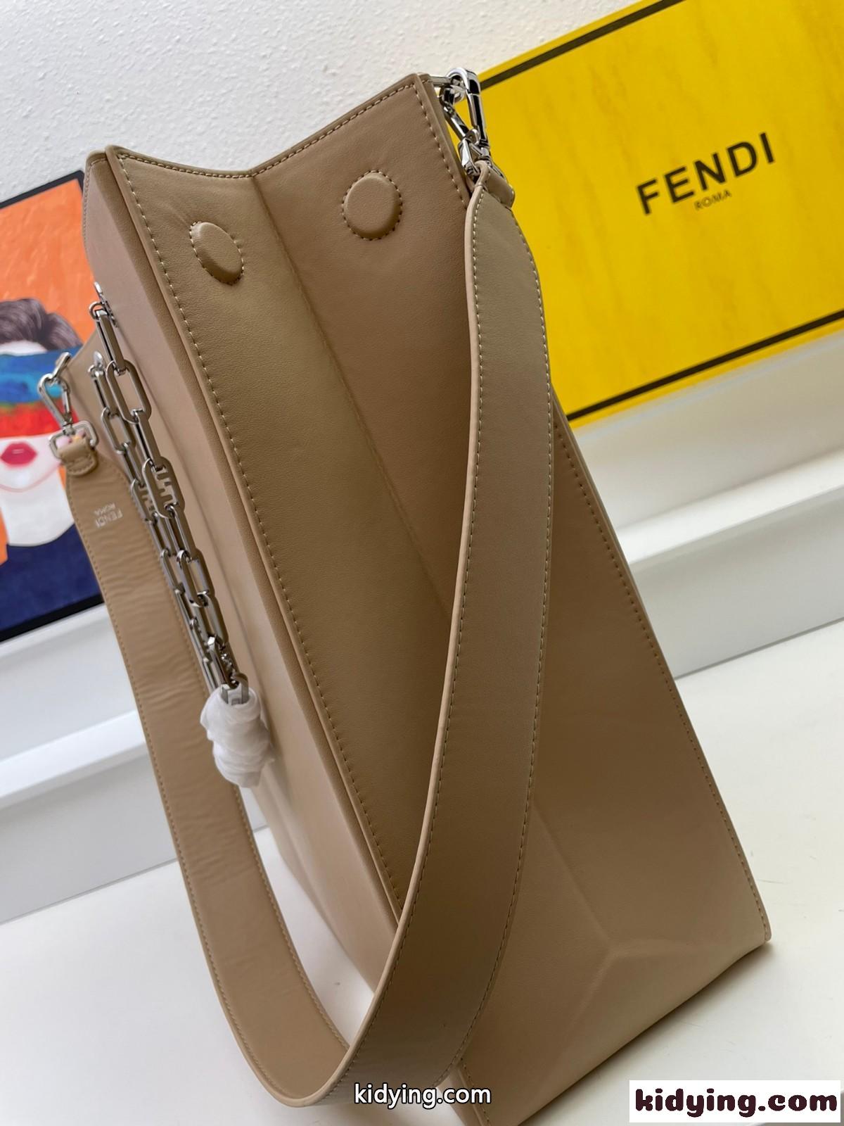 フェンディ バッグ コピー レディース Fendi Pack ミディアム ショッピングバッグ-2