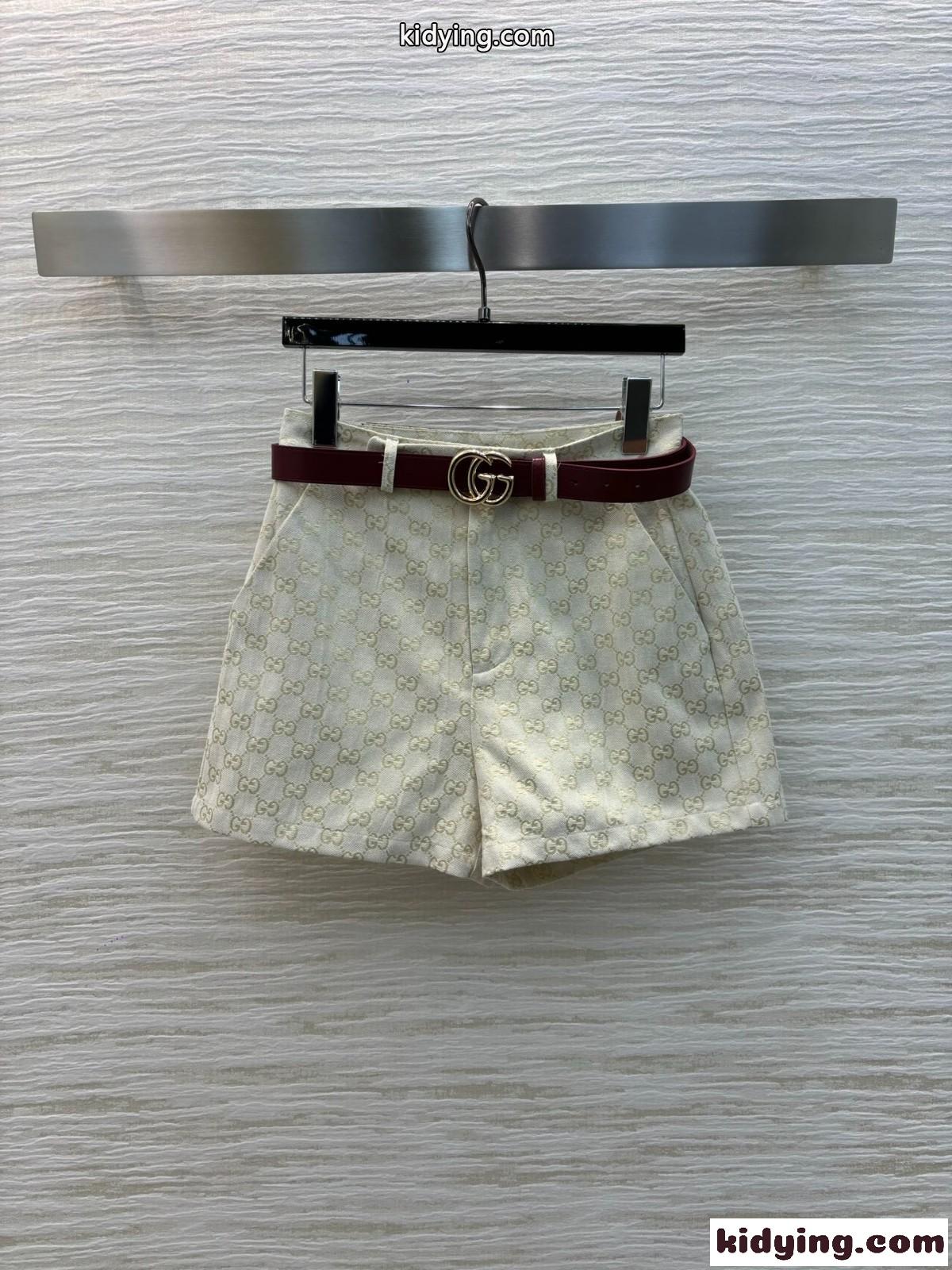 GGジャガード ショートパンツ グッチ パンツ コピー レディース-0