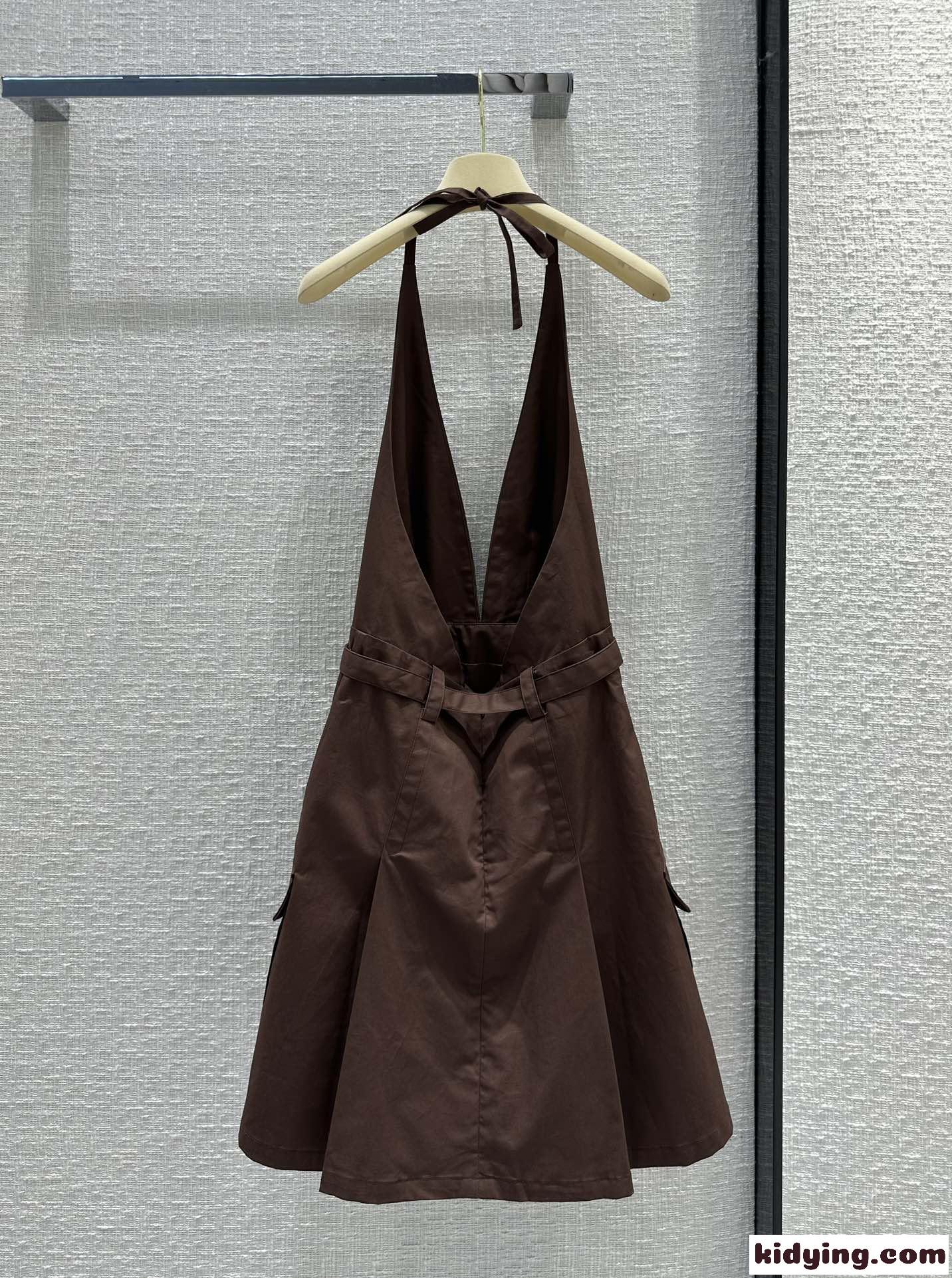 カジュアル おしゃれ コットン ミニドレス ミュウミュウ ワンピース コピー-4