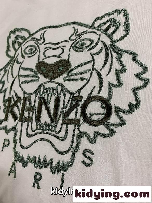 ケンゾー tシャツ コピー 半袖 合わせやすい 人気 おしゃれ タイガー 刺繍 クルーネック-2