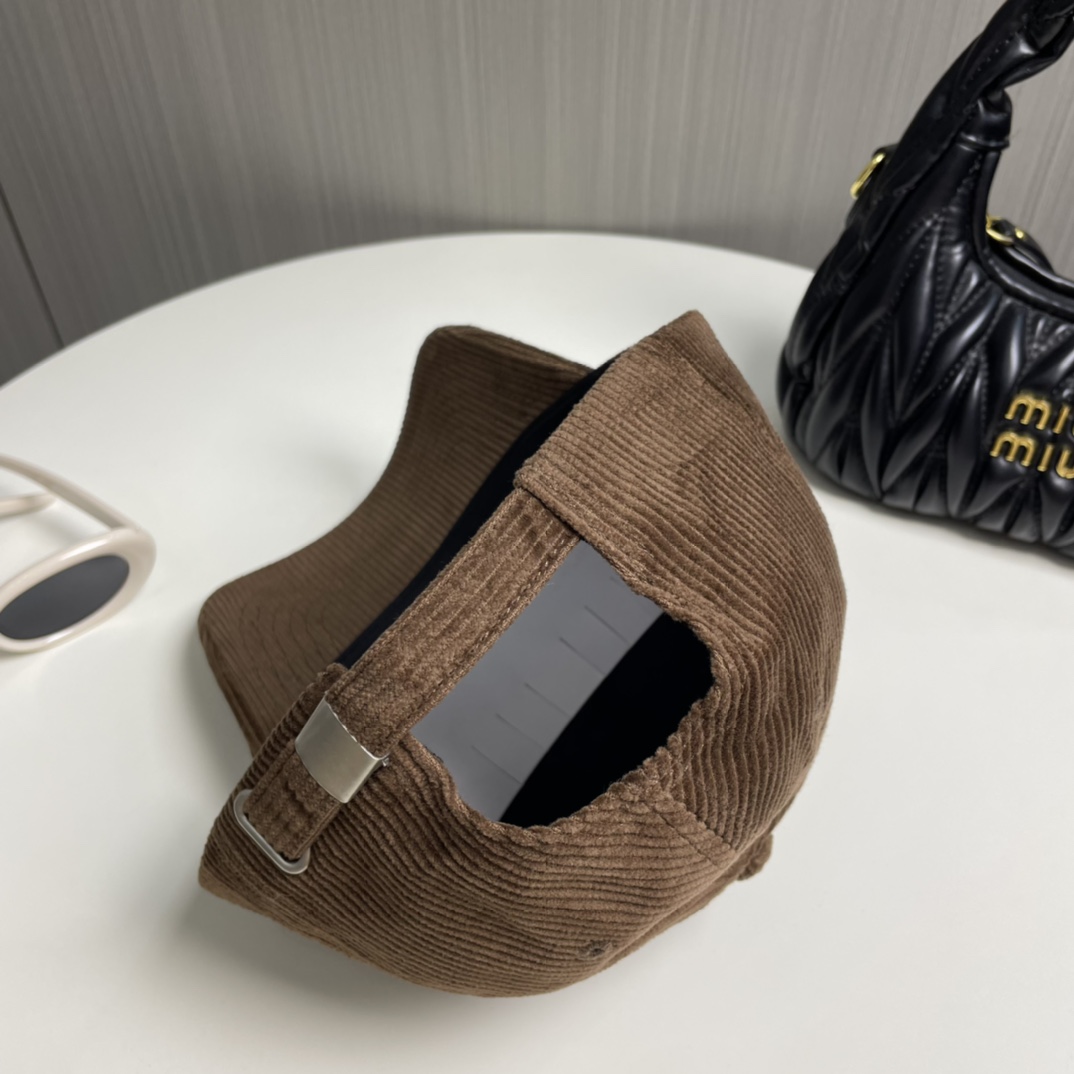 キャップ･LV シグネチャー コーデュロイ ルイヴィトン 帽子 コピー ブラウン-1