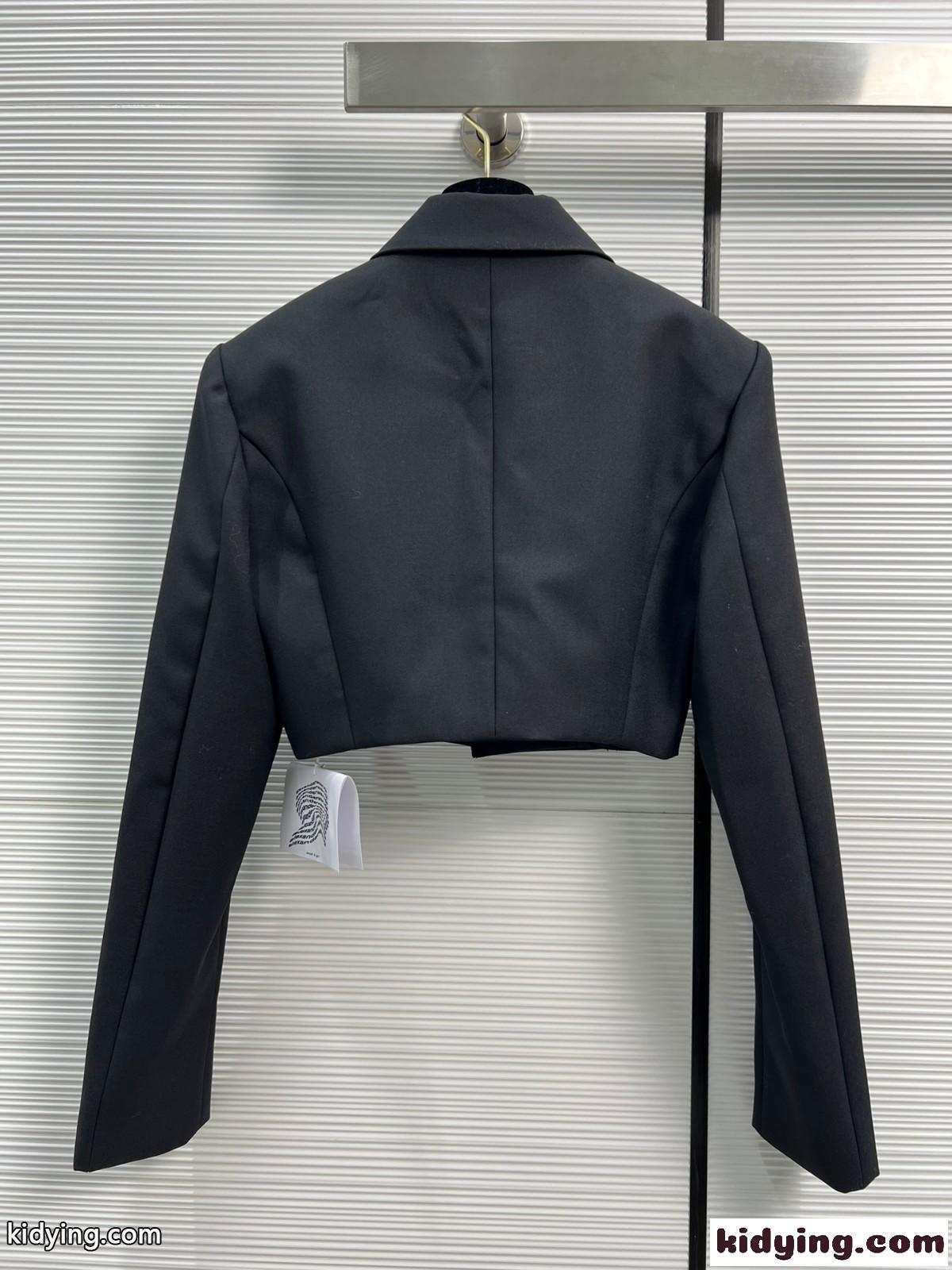 洗練された フェミニン アレキサンダーワング ジャケット コピー クロップド-4