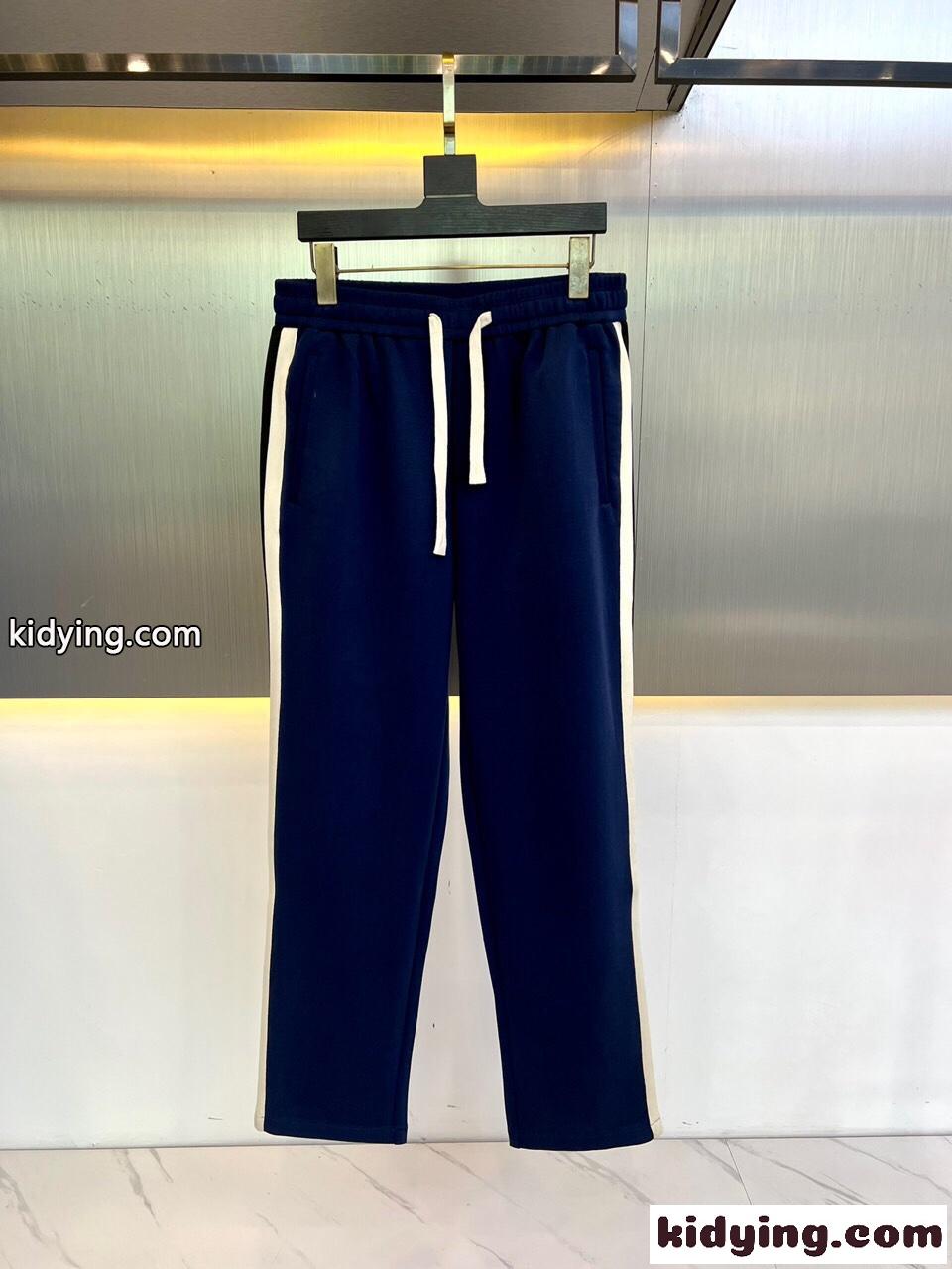 定番 カジュアル おしゃれ コットン グッチ パンツ コピー メンズ ブルー-0