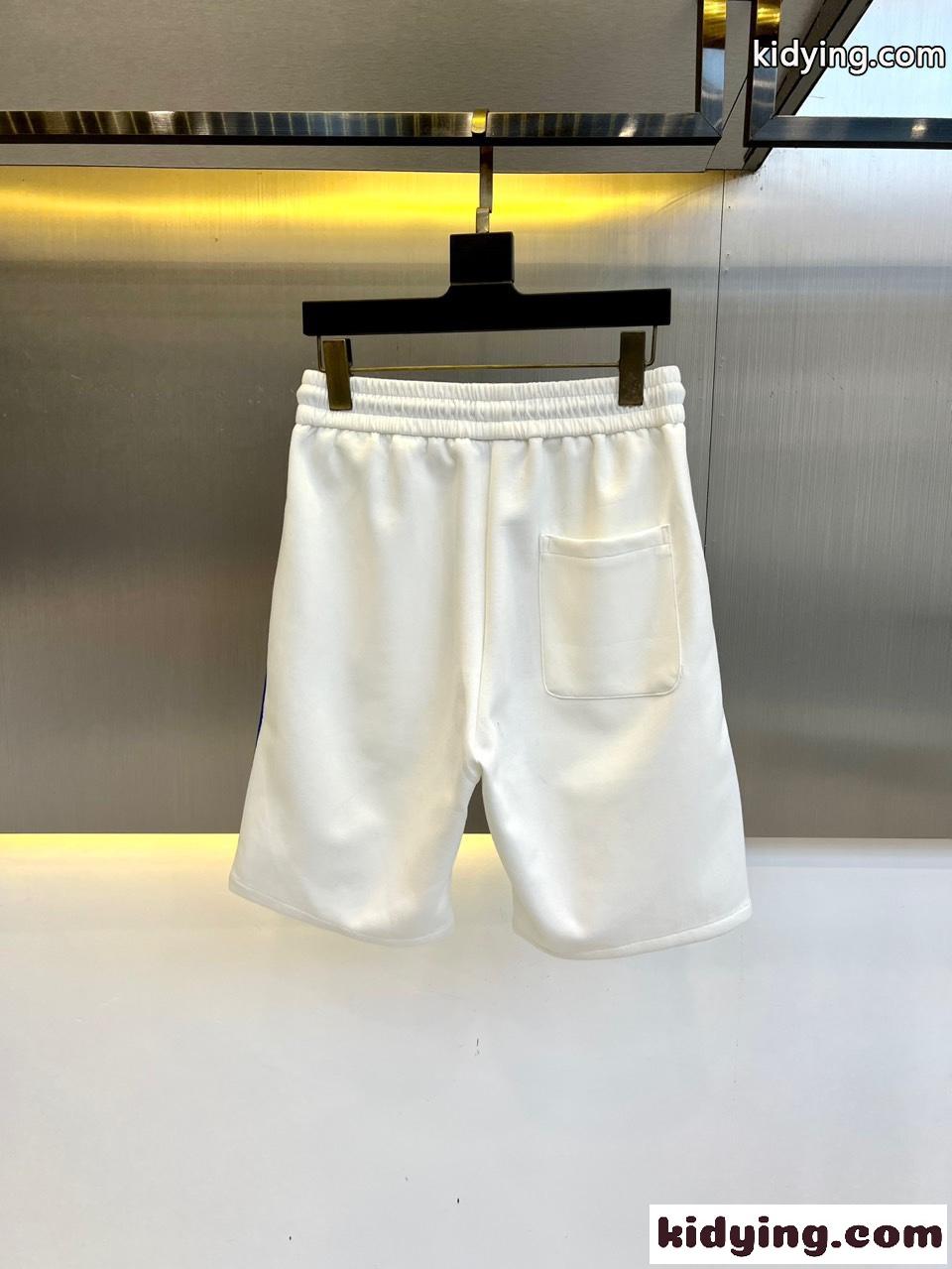定番 カジュアル コットンショートパンツ バーバリー パンツ コピー ホワイト-1