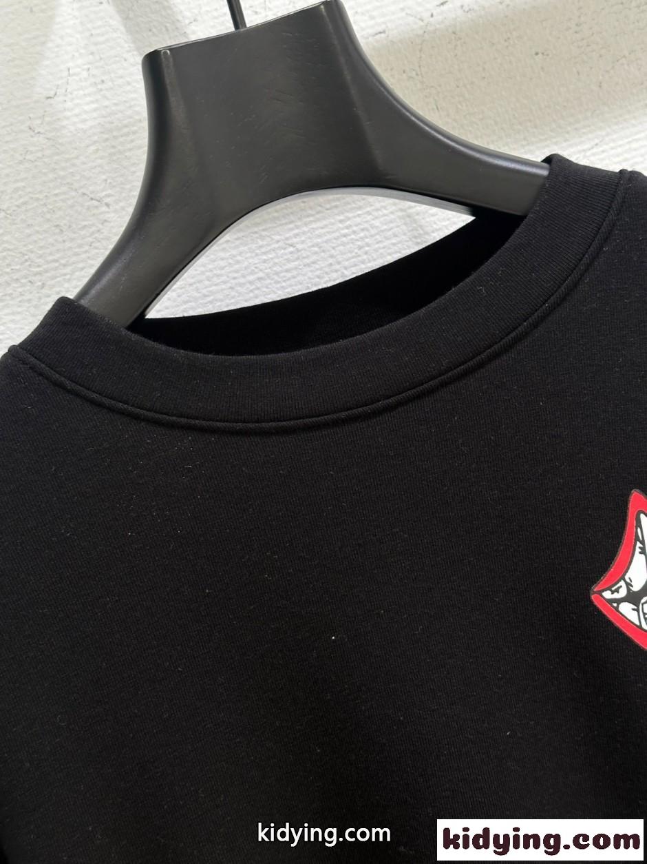 スタイリッシュ コンパクト 長袖Tシャツ クロムハーツ Tシャツ 偽物 ブラック-1