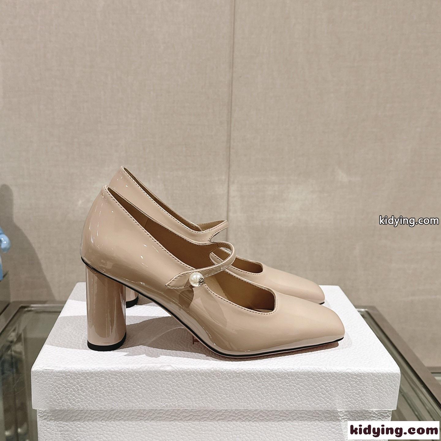 JOLIE DIOR パンプス 7.5cm クリスチャン・ディオール シューズ コピー ベージュ-0